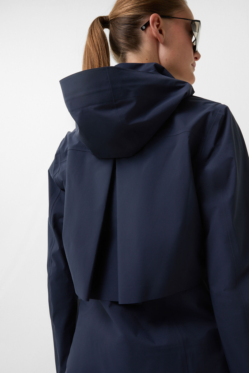 Sira functional jacket in Navy blue 7