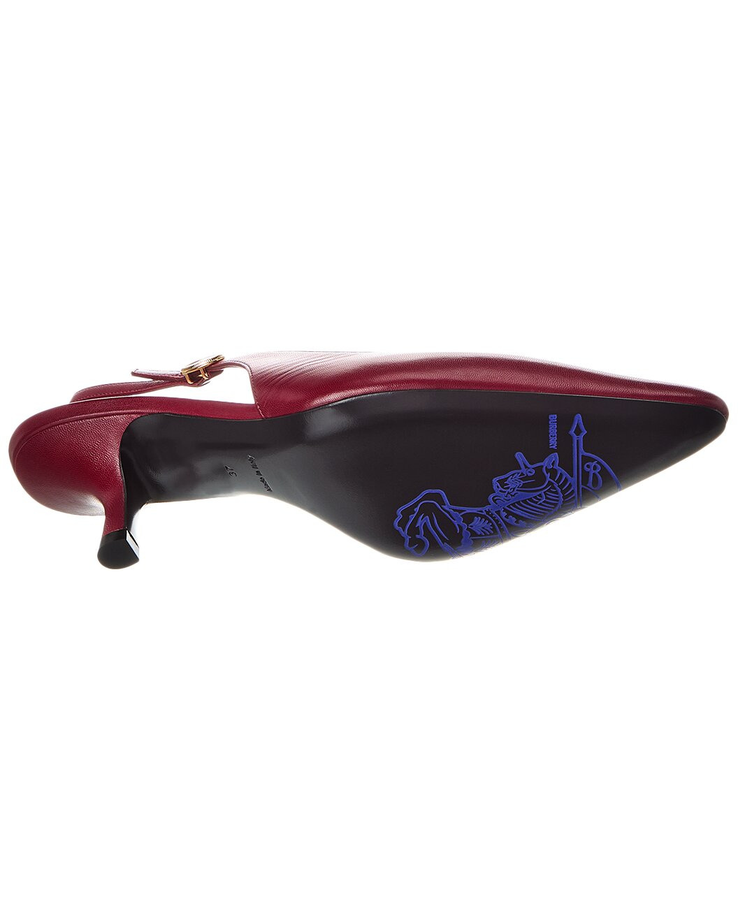 Burberry Leather Slingback Pump - 4