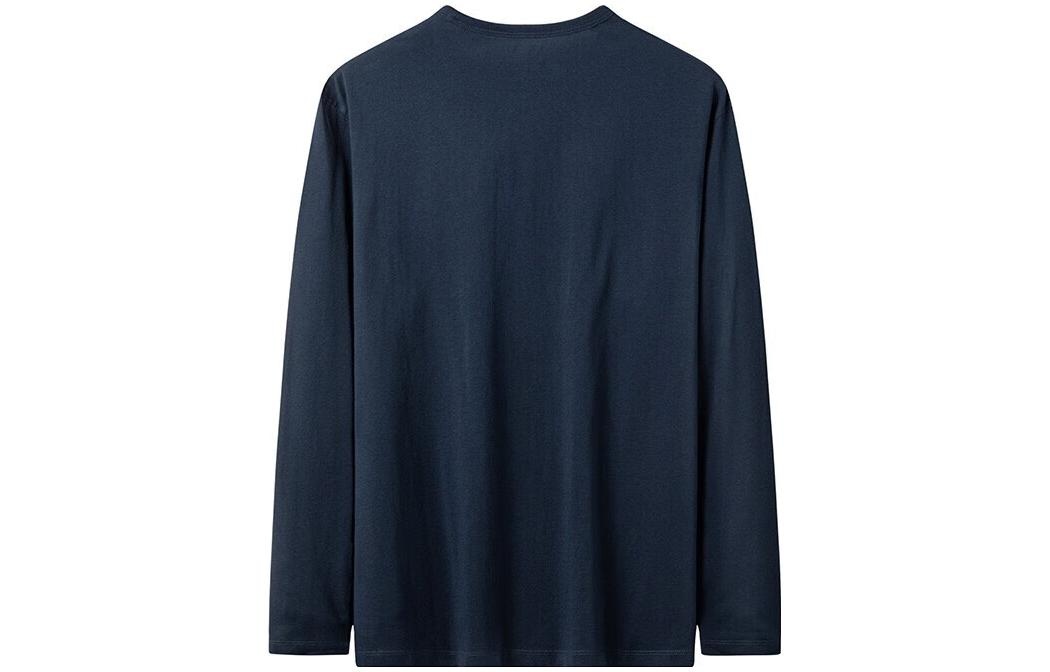 Timberland Brand Long Sleeve T-Shirt 'Navy' A2KNF-433 - 2
