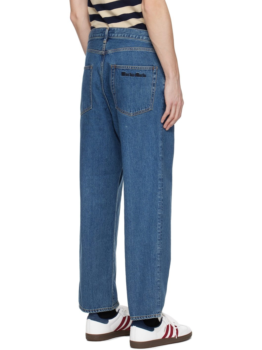Blue Washed Jeans - 3