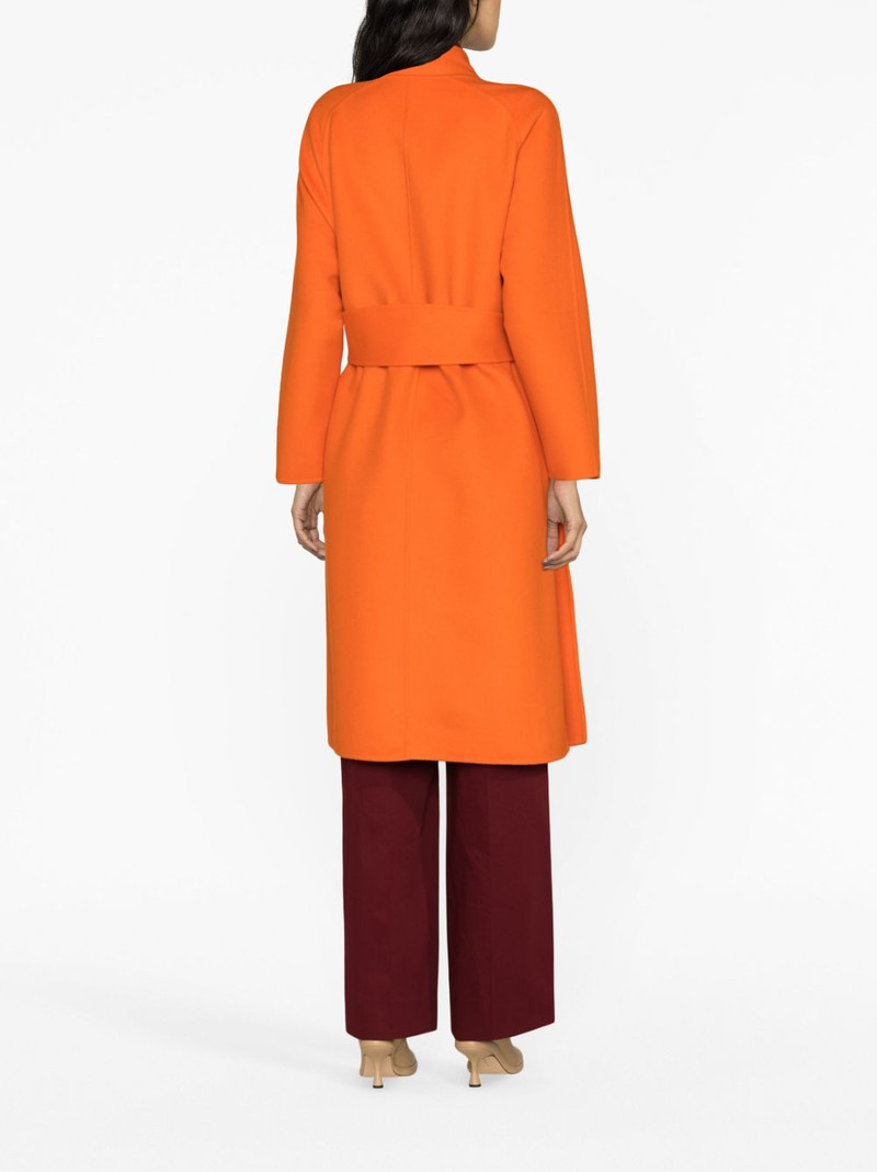 belted single-breasted coat 4