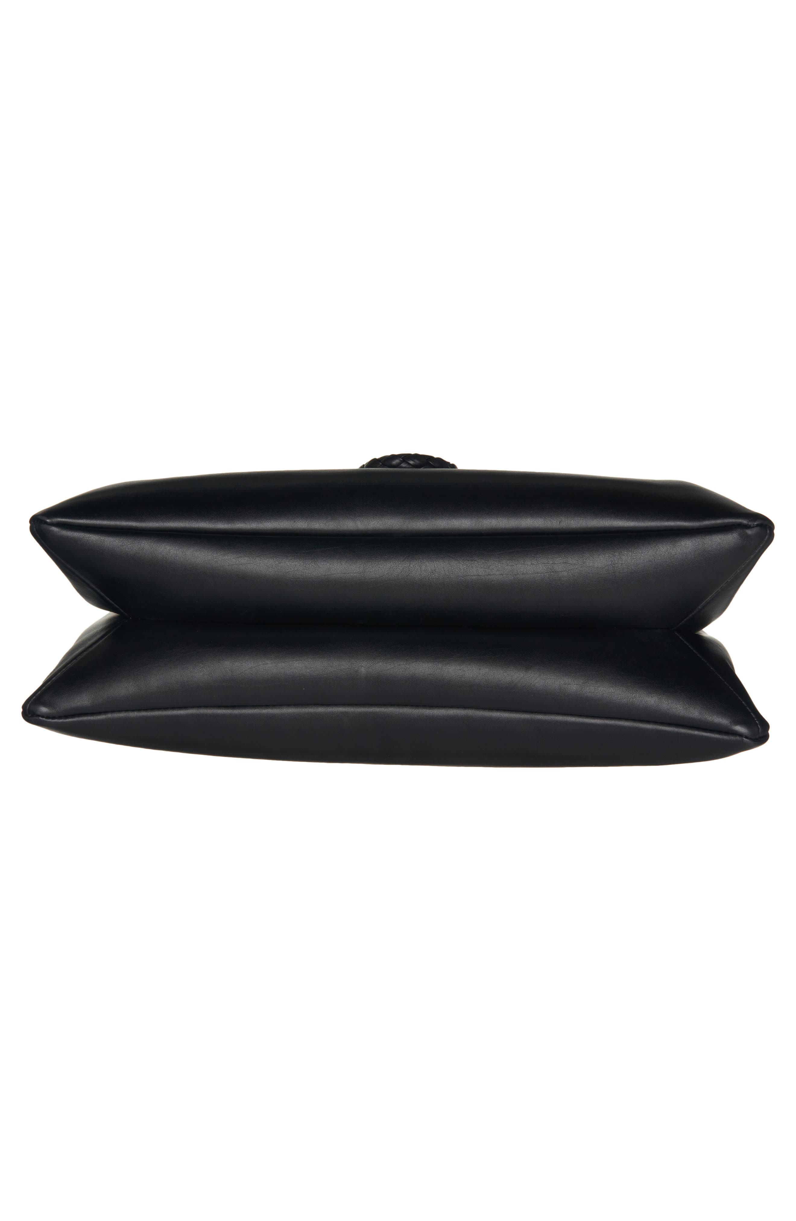 Bottega Veneta Medium Liberta Leather Shoulder Bag in Black-M Brass at Nordstrom - 8