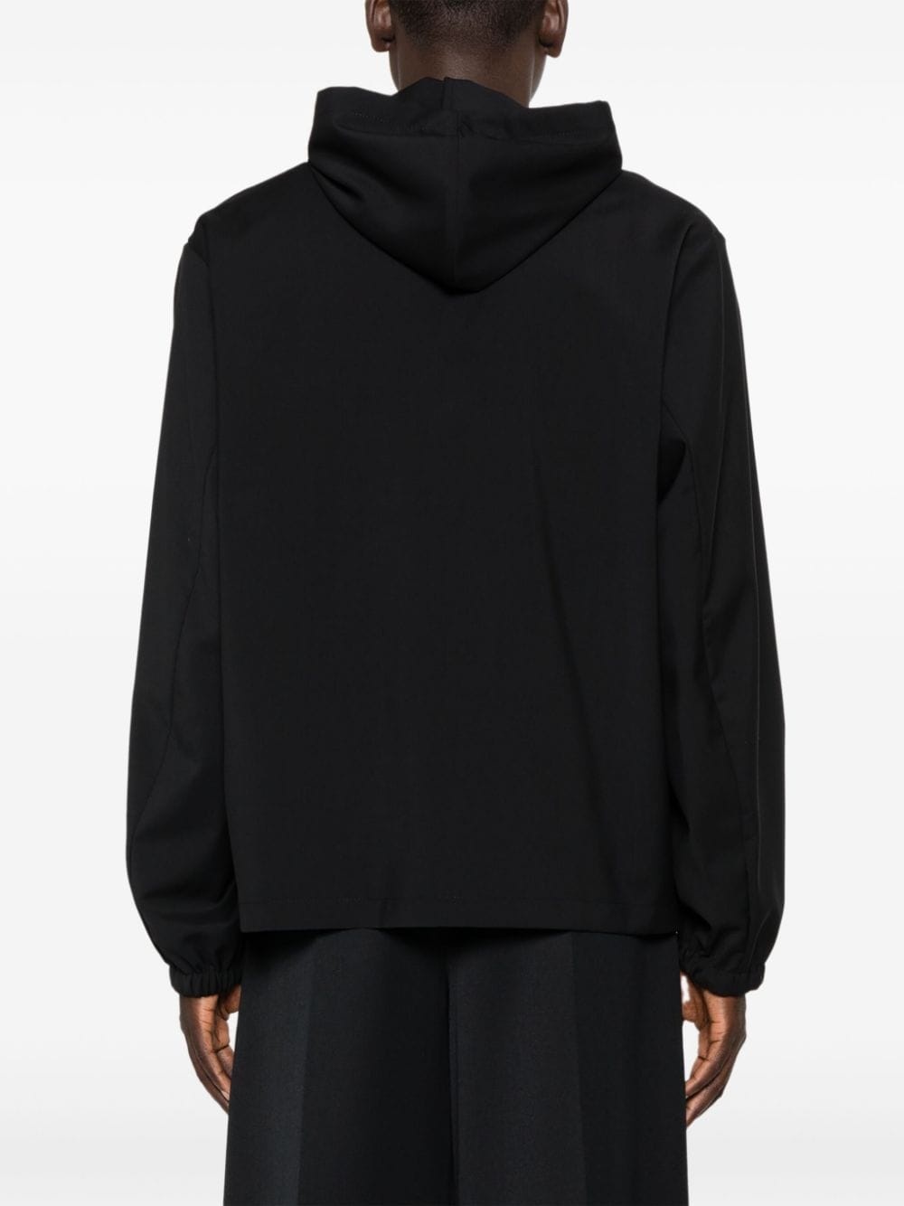 4G wool zipped hoodie - 4