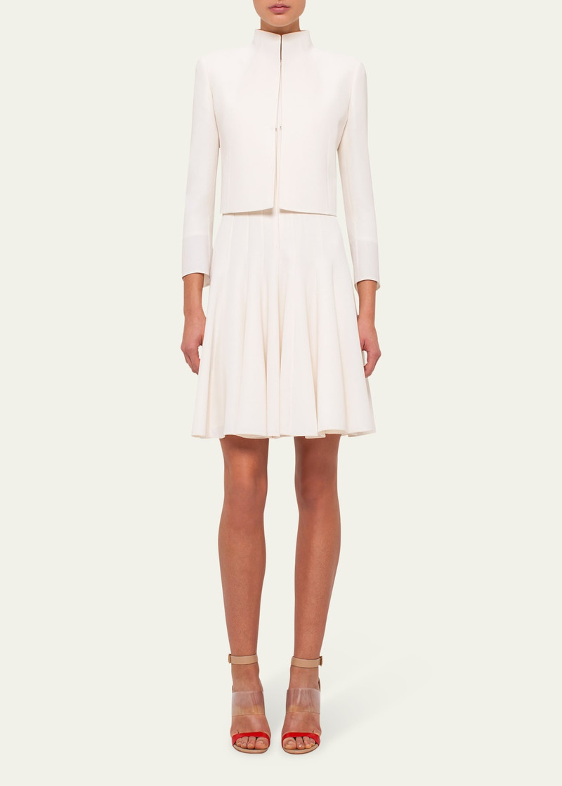 AKRIS Pandora Short Wool Jacket outlook