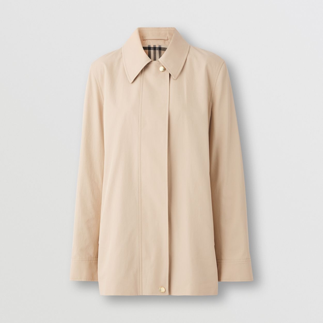 Botanical Sketch Cotton Tropical Gabardine Jacket - 1
