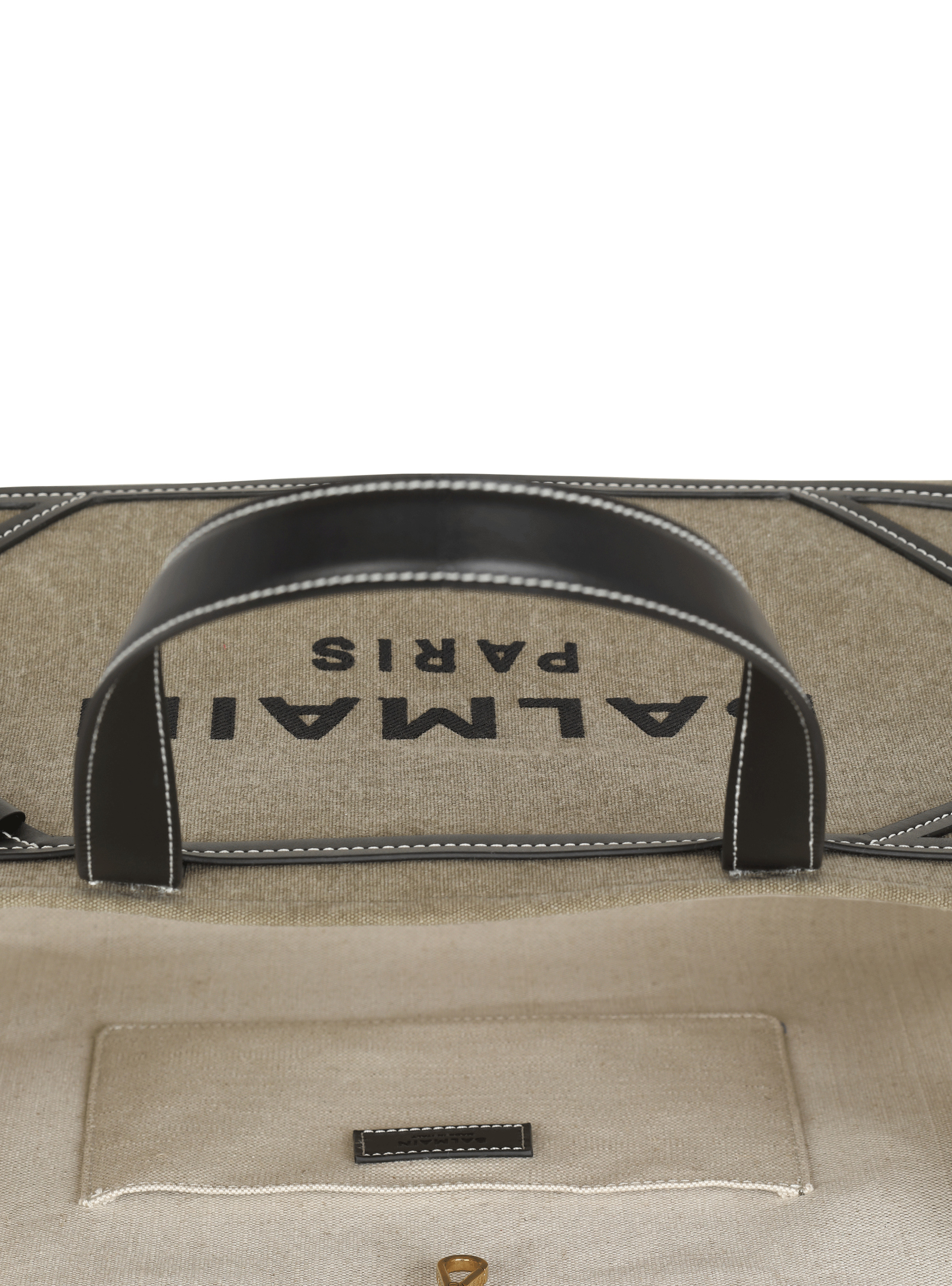 B-Army 42 canvas tote bag with leather details - 5