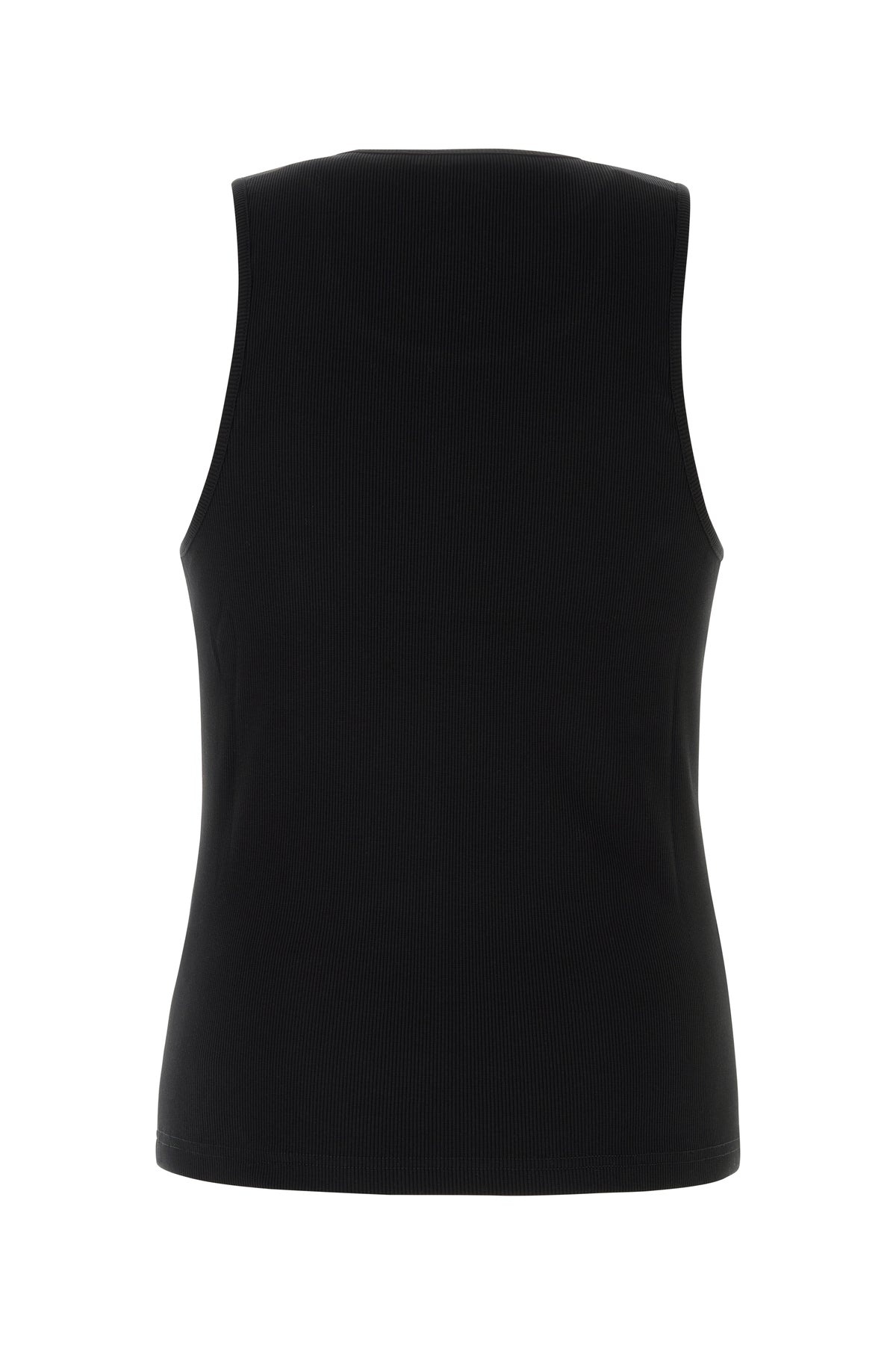 Black cotton tank top - 2