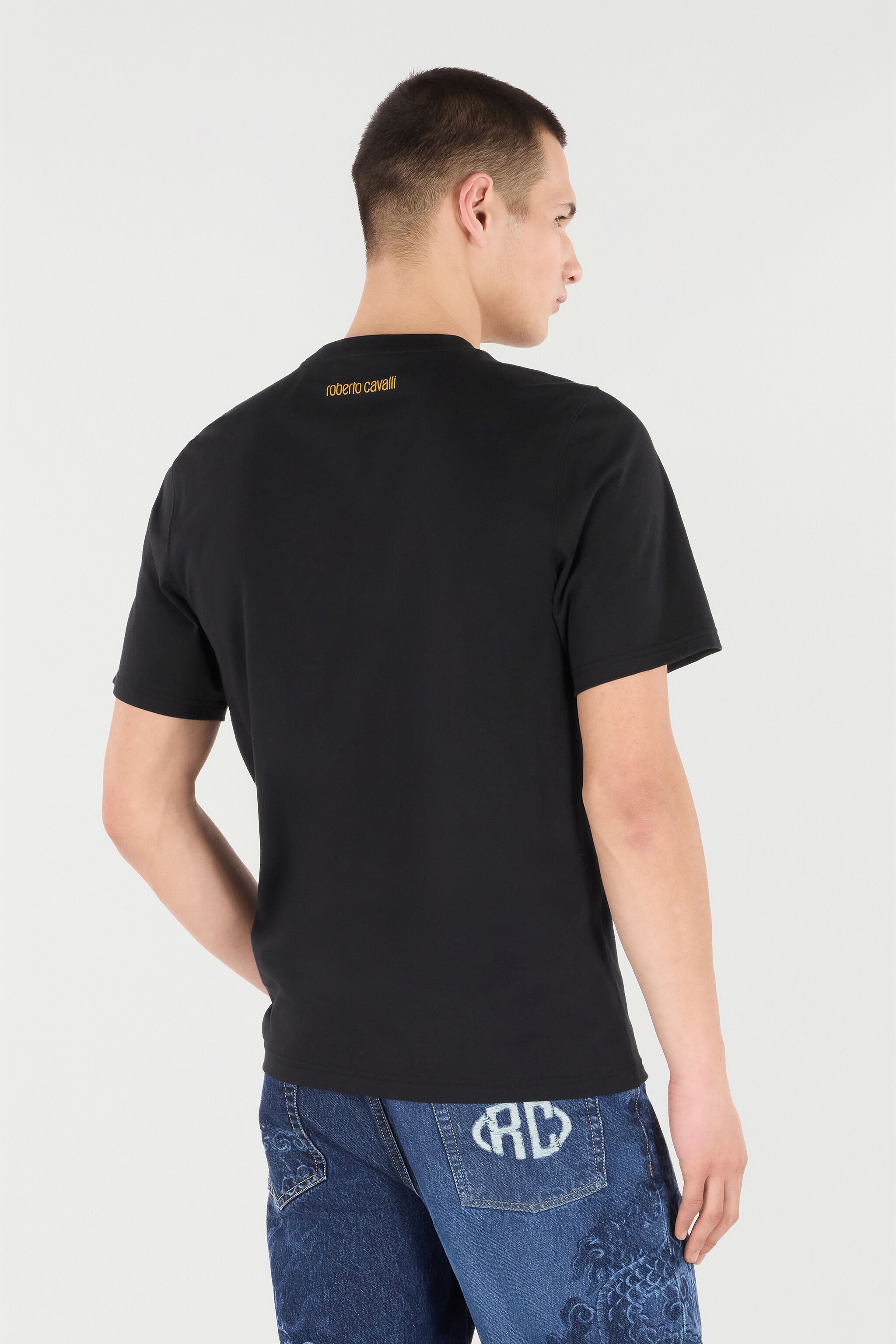 Cotton T-Shirt with Tiger - 4
