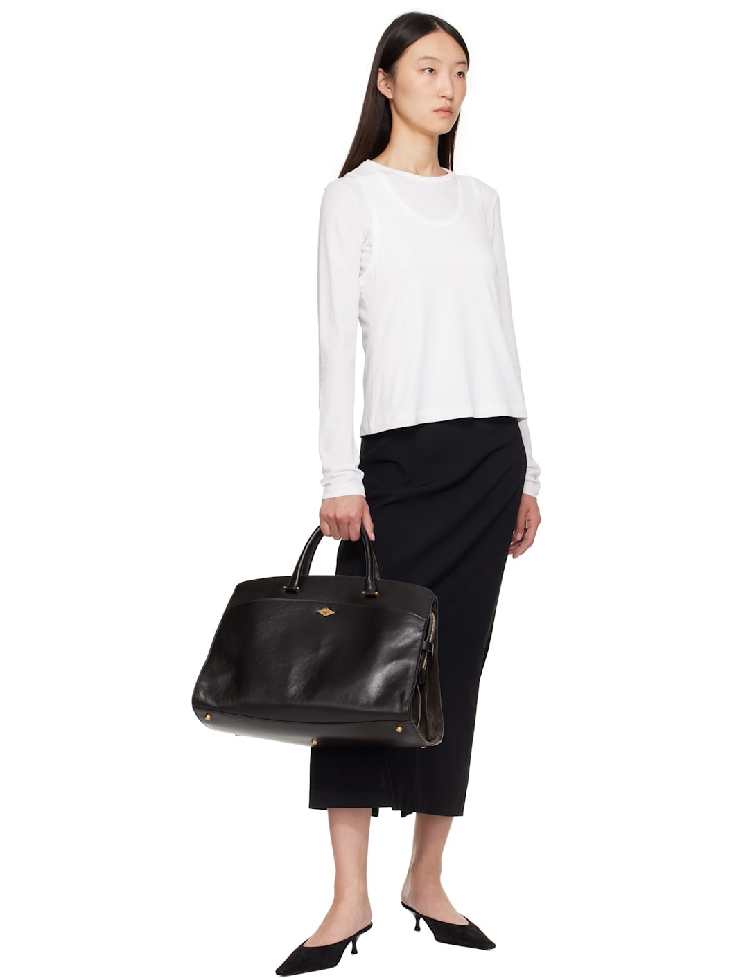 Brown Private Eye Large Tote - 4