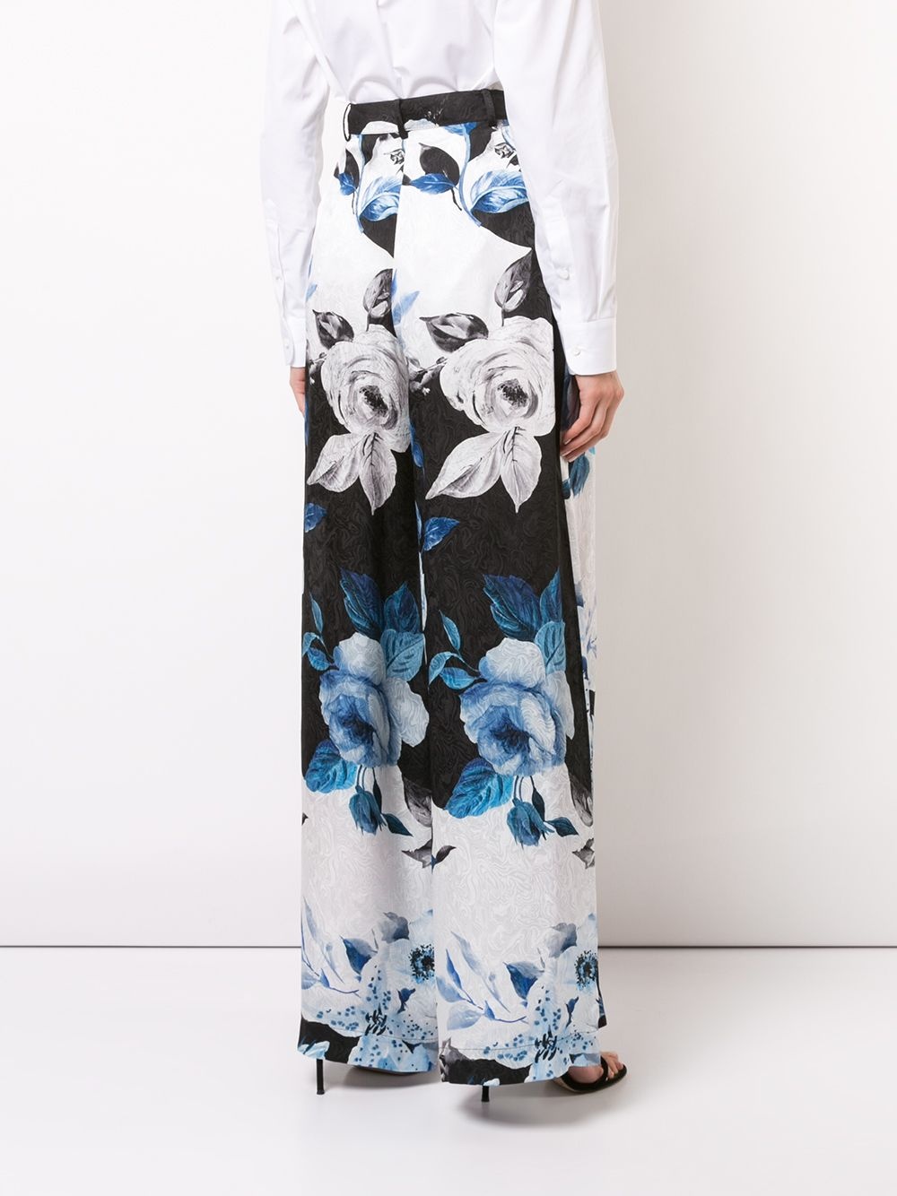 floral palazzo pants - 4