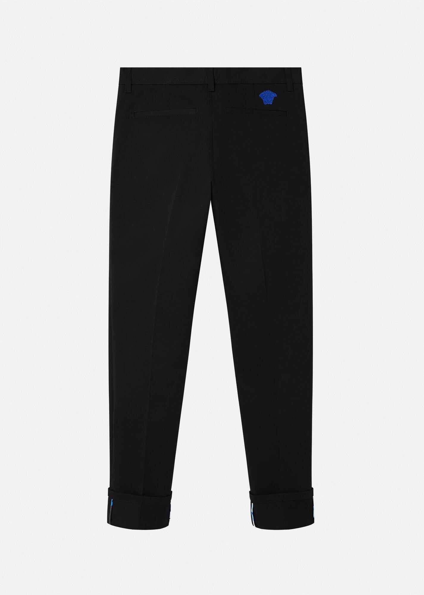 Medusa Embroidered Pants - 3