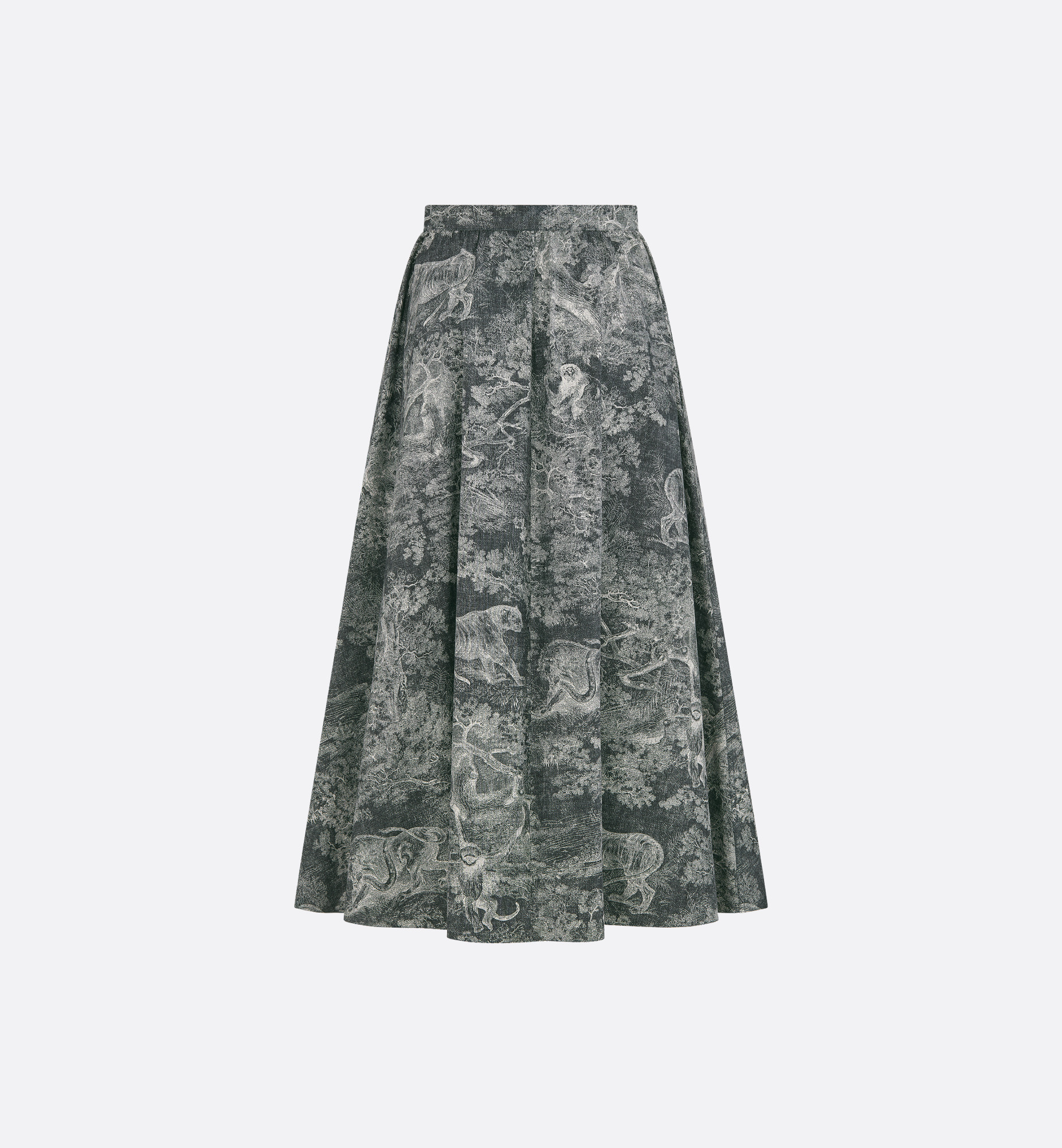 Dioriviera Mid-Length Flared Skirt - 6