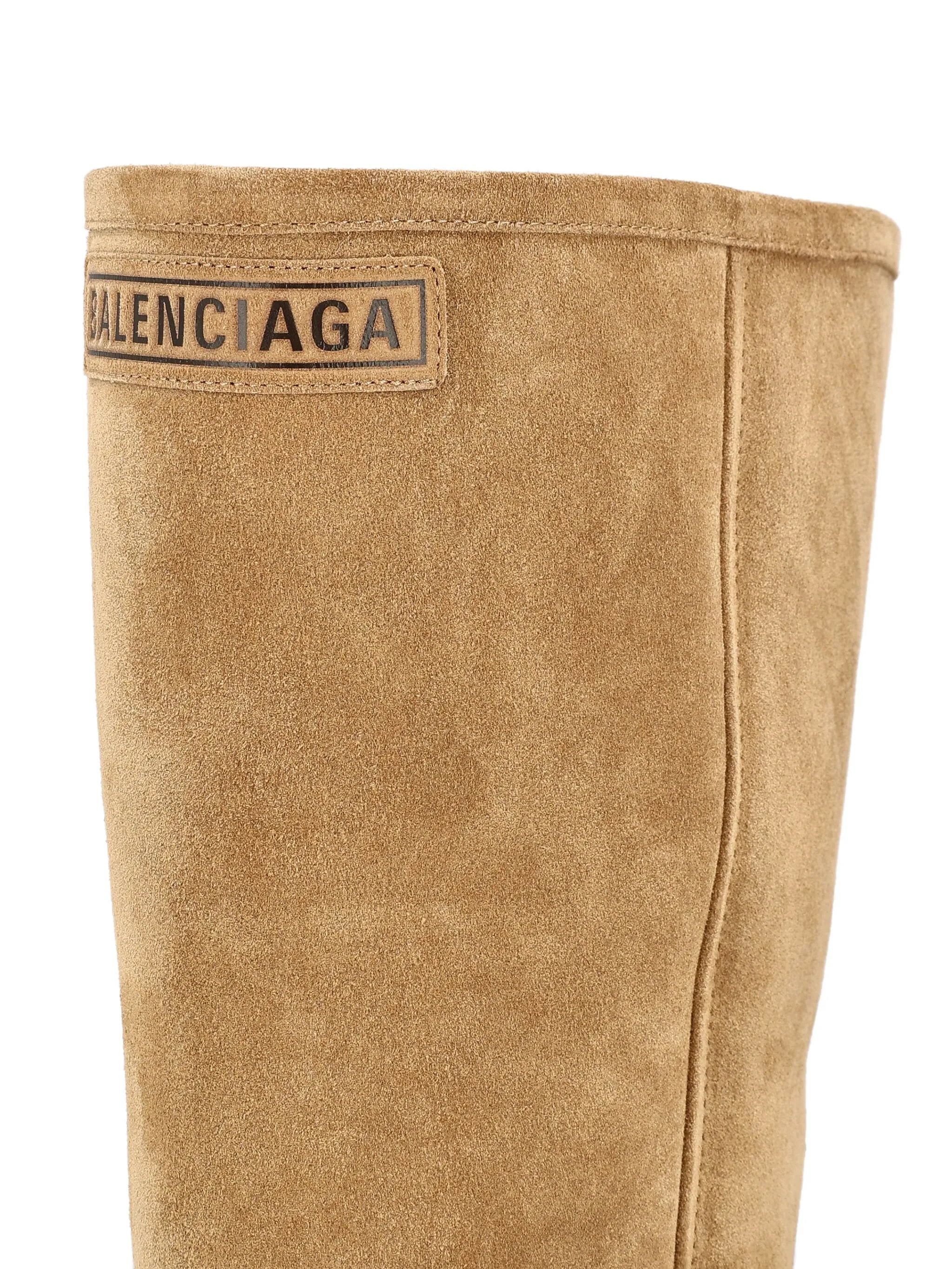 Balenciaga 80mm Fargo Leather Boots - 3