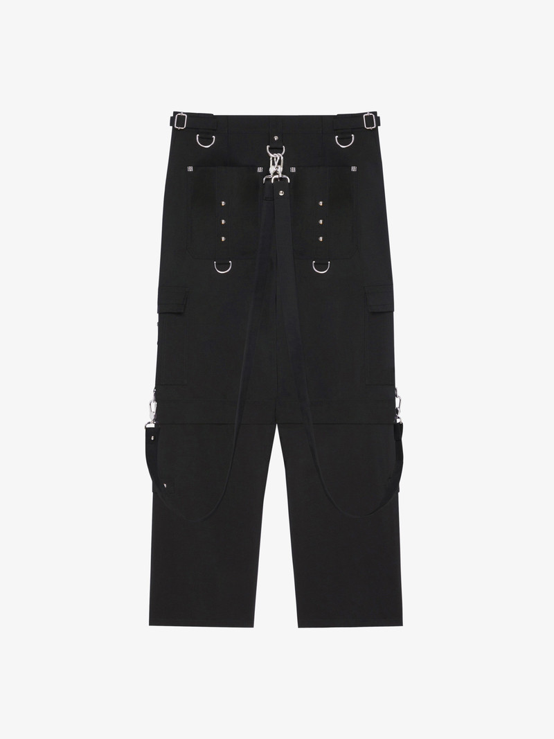 TWO IN ONE DETACHABLE PANTS IN WOOL AND MOHAIR 5