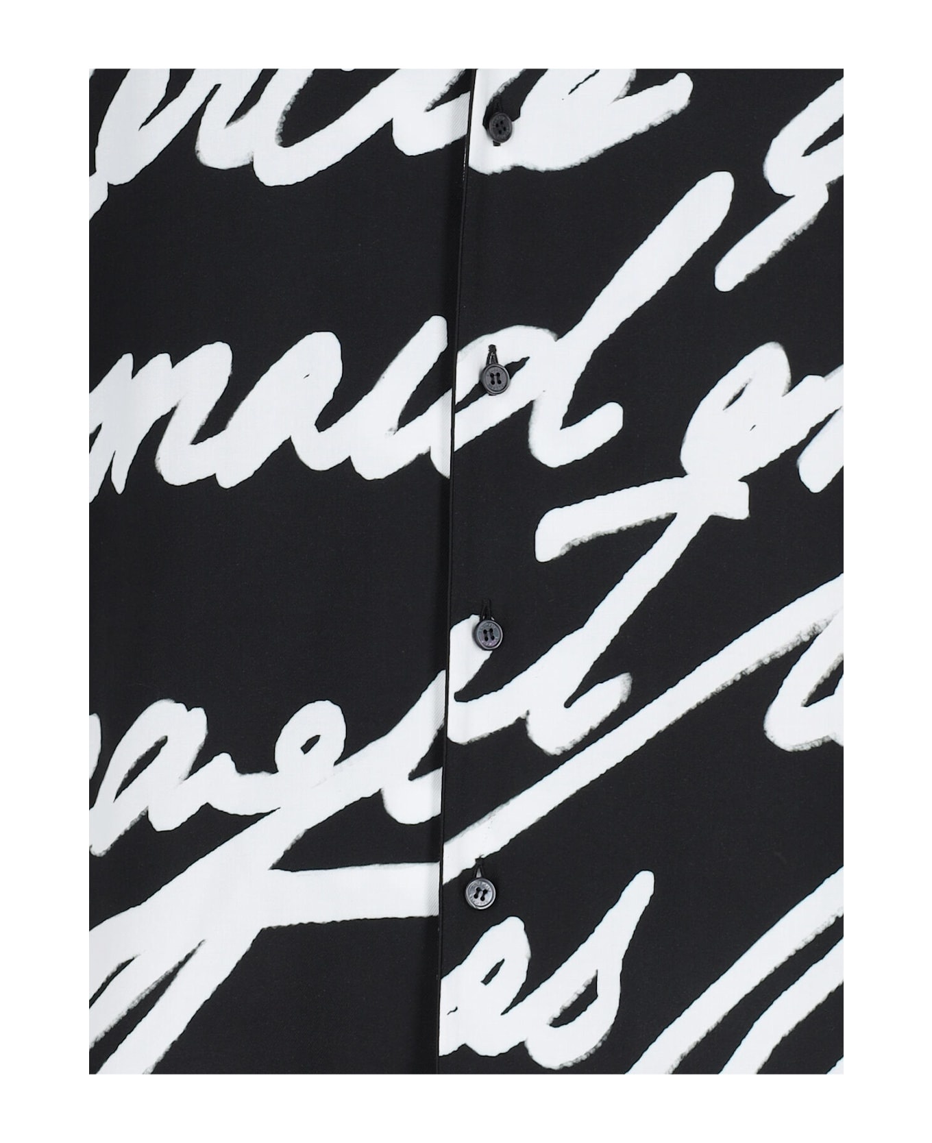 Black Viscose Shirt - 5