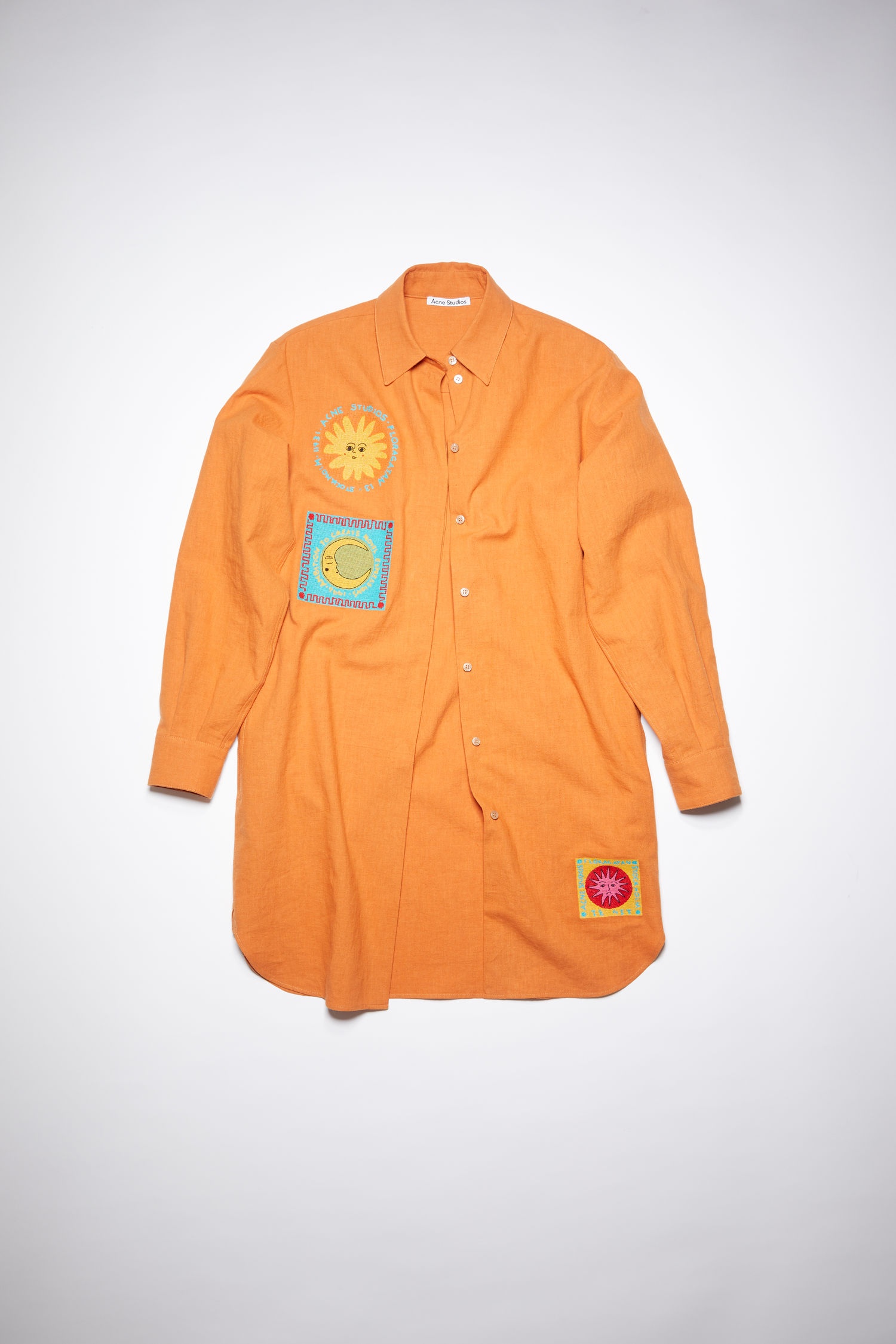 Shirt dress - Ginger orange - 1