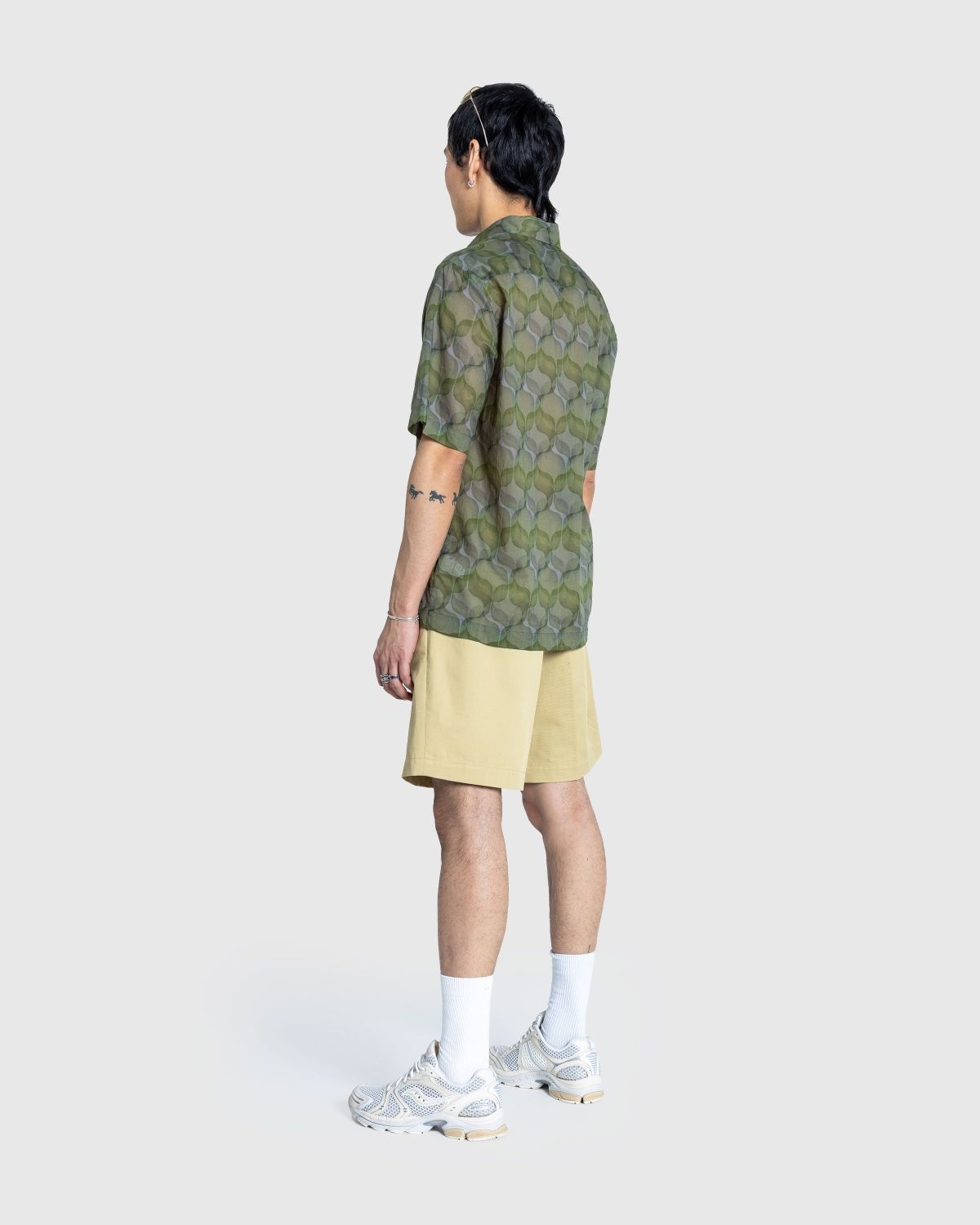 Dries van Noten – Clasen Shirt Green - 4