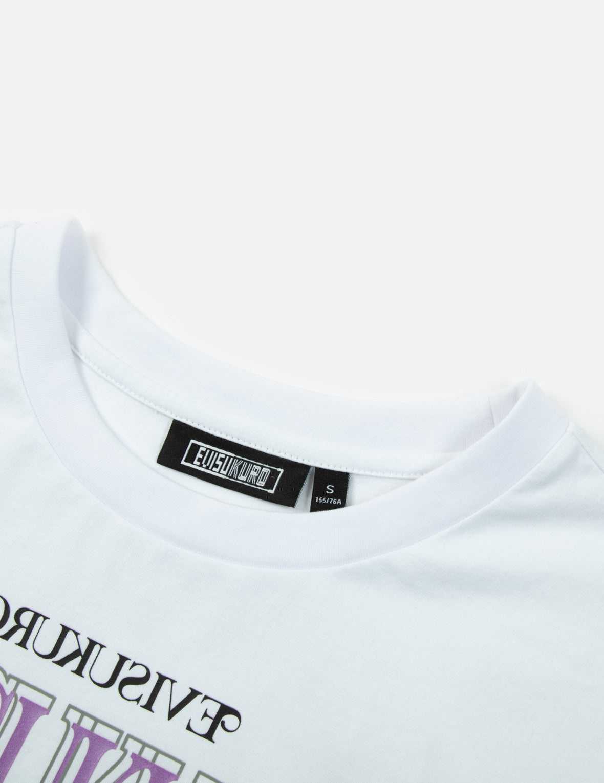 Gradiant Abstract Pattern Kamon Print T-Shirt - 8