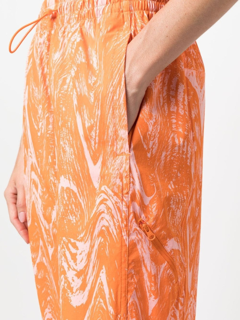 wood-print track pants 5