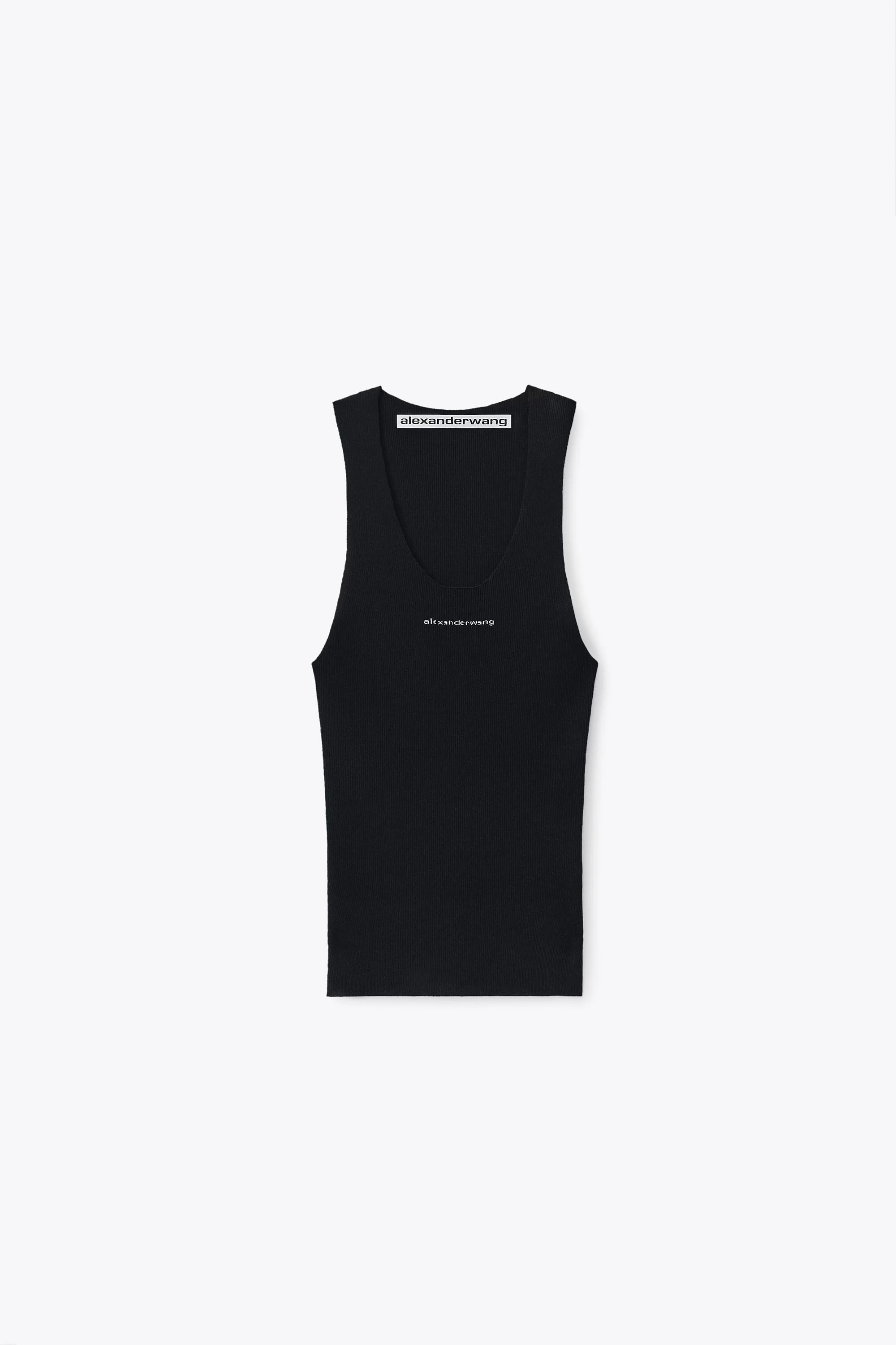 JACQUARD LOGO RACER TANK - 1