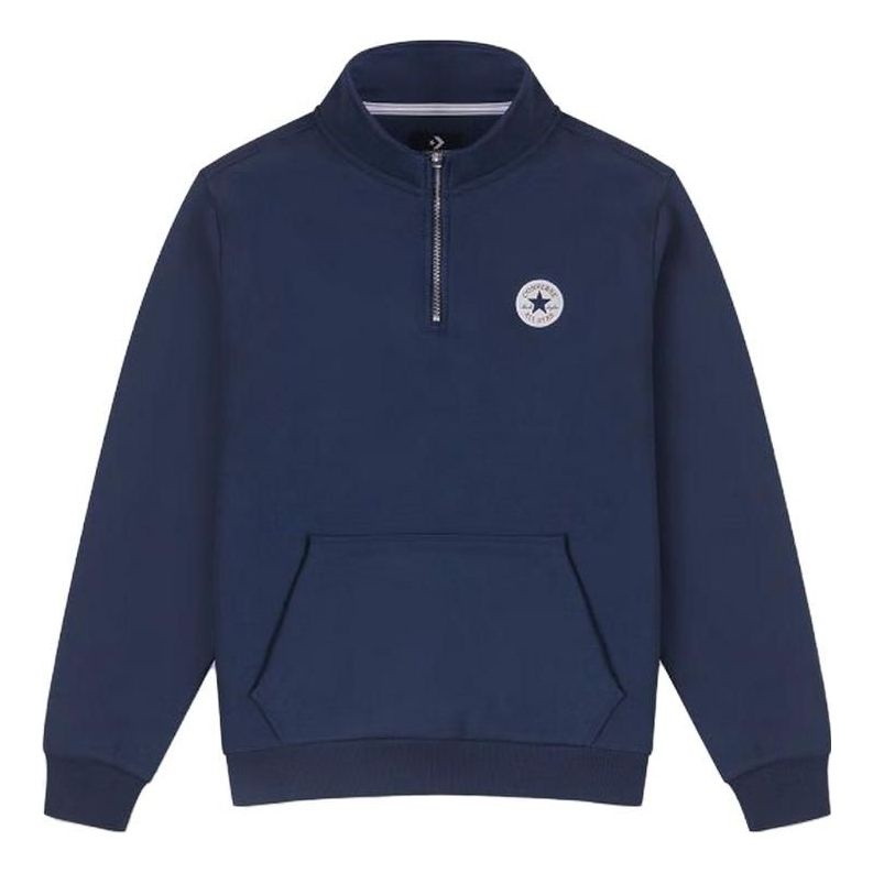 Converse All Star Retro Quarter Zip Sweater 'Navy' 10025910-A01 - 1