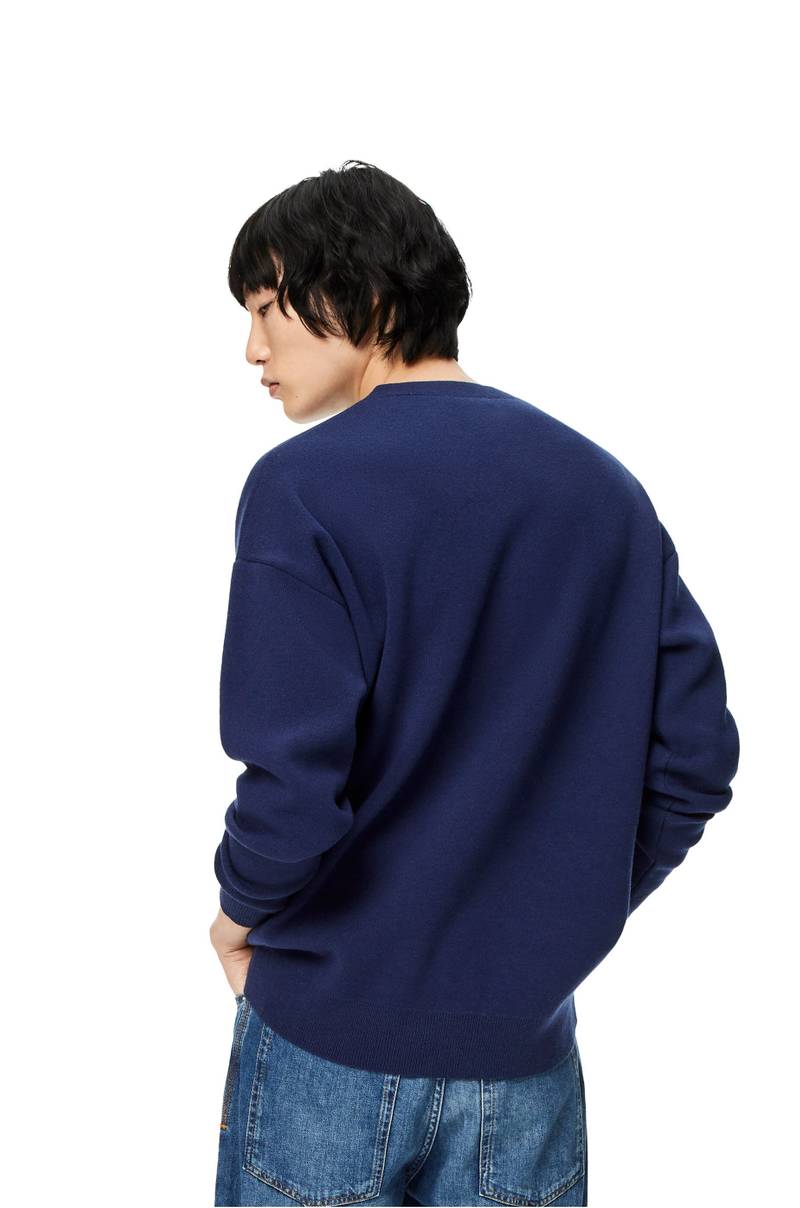 LOEWE heart sweater in wool 4