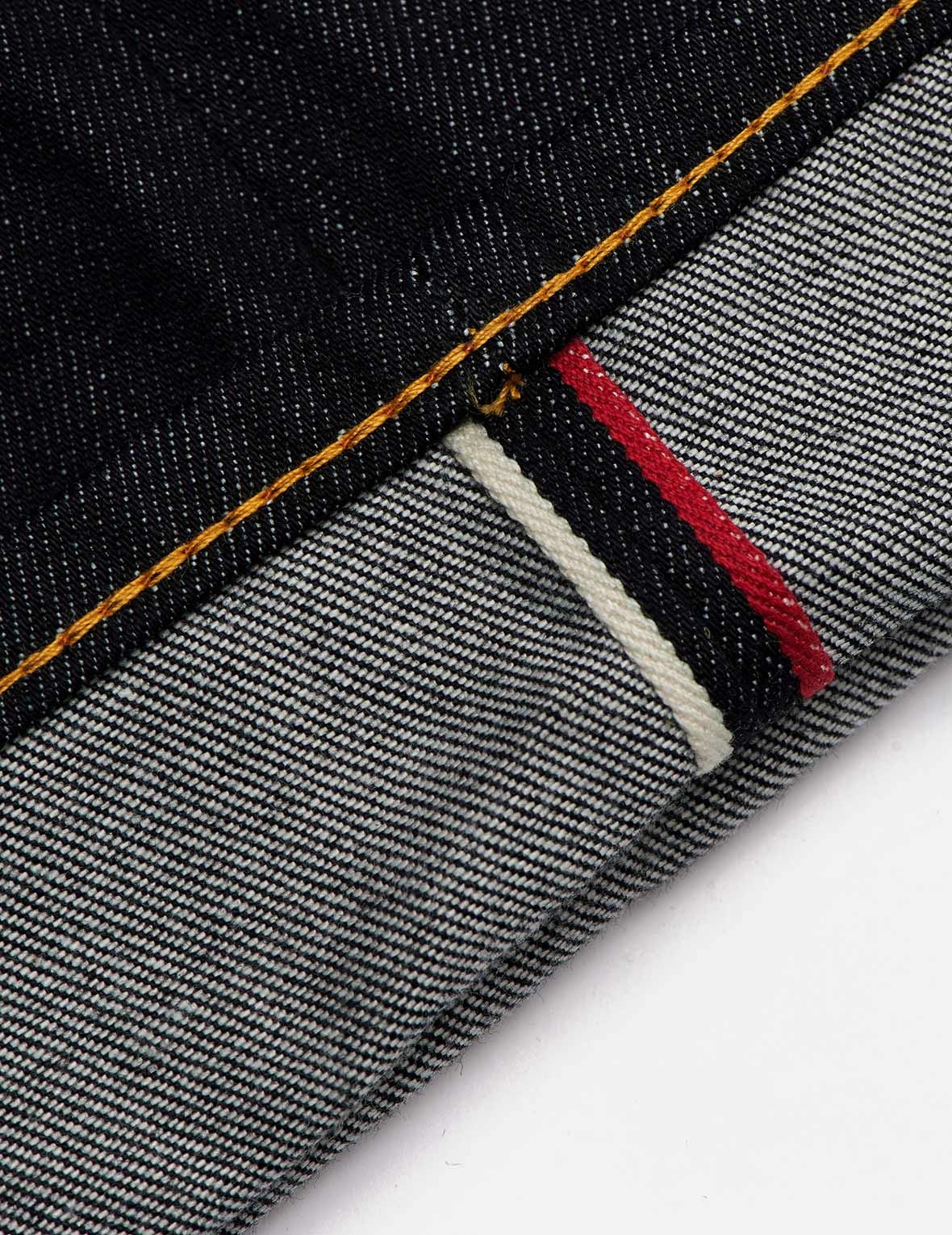 Blue Brushstroke Daicock Slim Cropped-fit  Jeans - 10