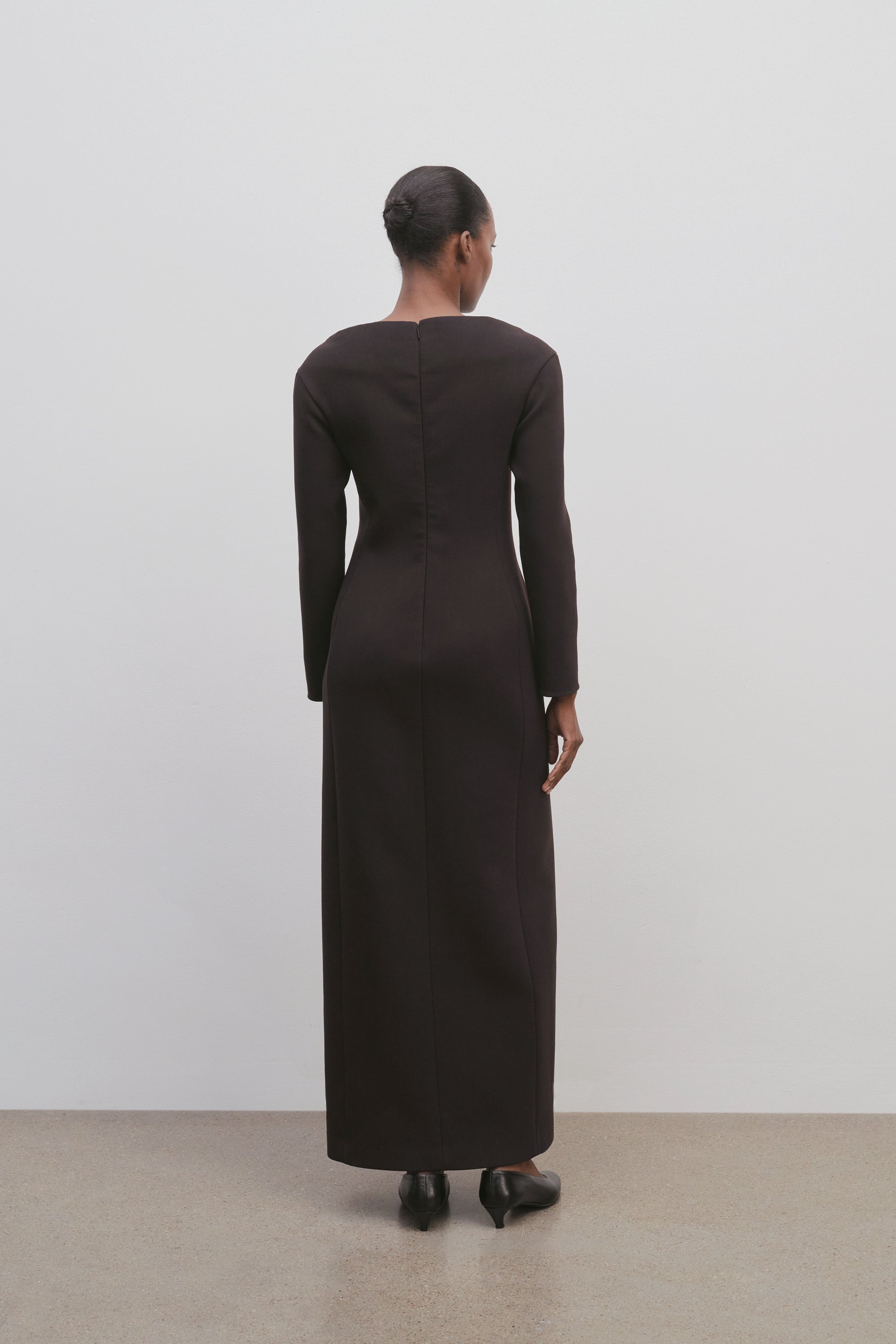 Reysha Dress in Virgin Wool - 5