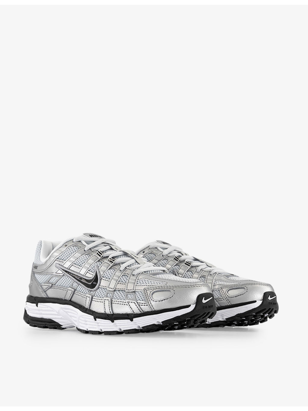 P-6000 low-top mesh and leather trainers - 3