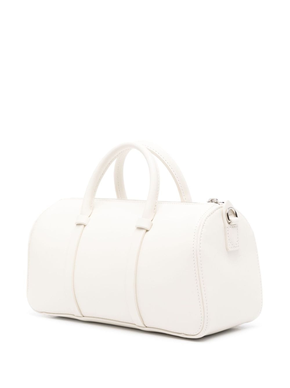 logo-debossed leather tote bag - 3
