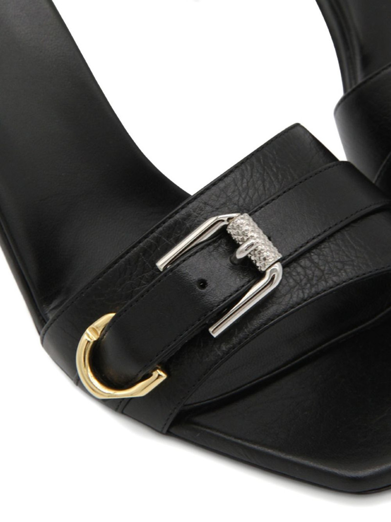 Voyou 90mm leather mules 4
