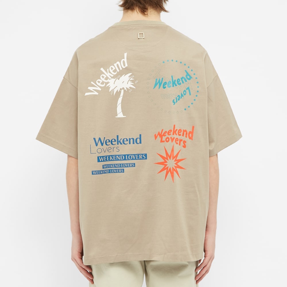 Wooyoungmi Weekend Back Print Tee - 5