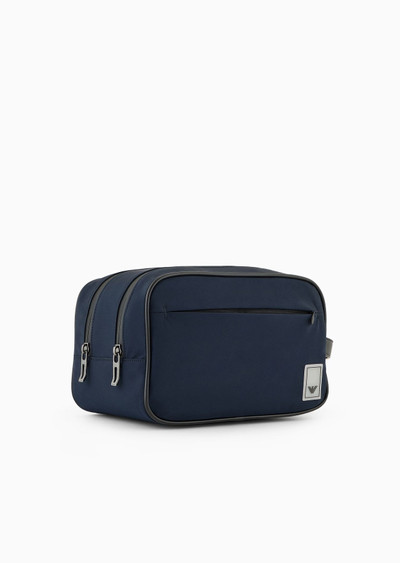 EMPORIO ARMANI Travel Essentials nylon washbag outlook