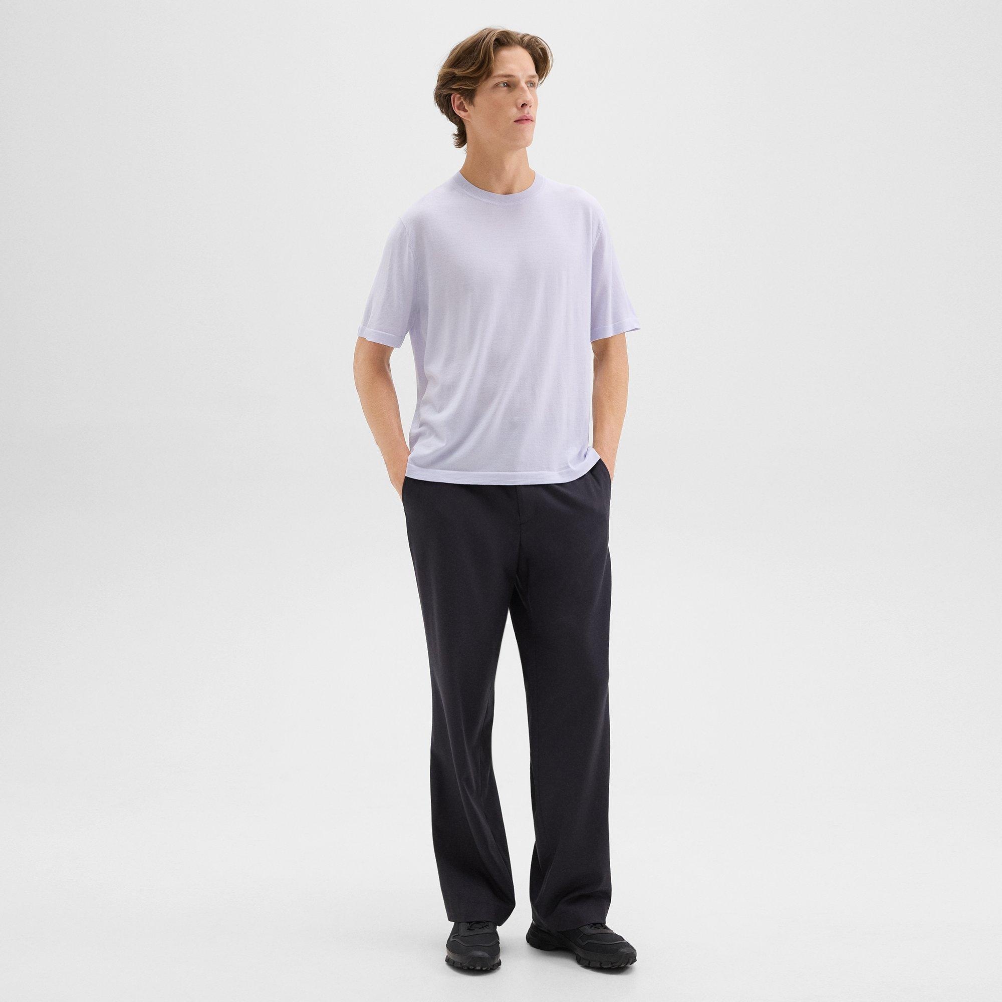 Relaxed Tee in Regal Wool - 6