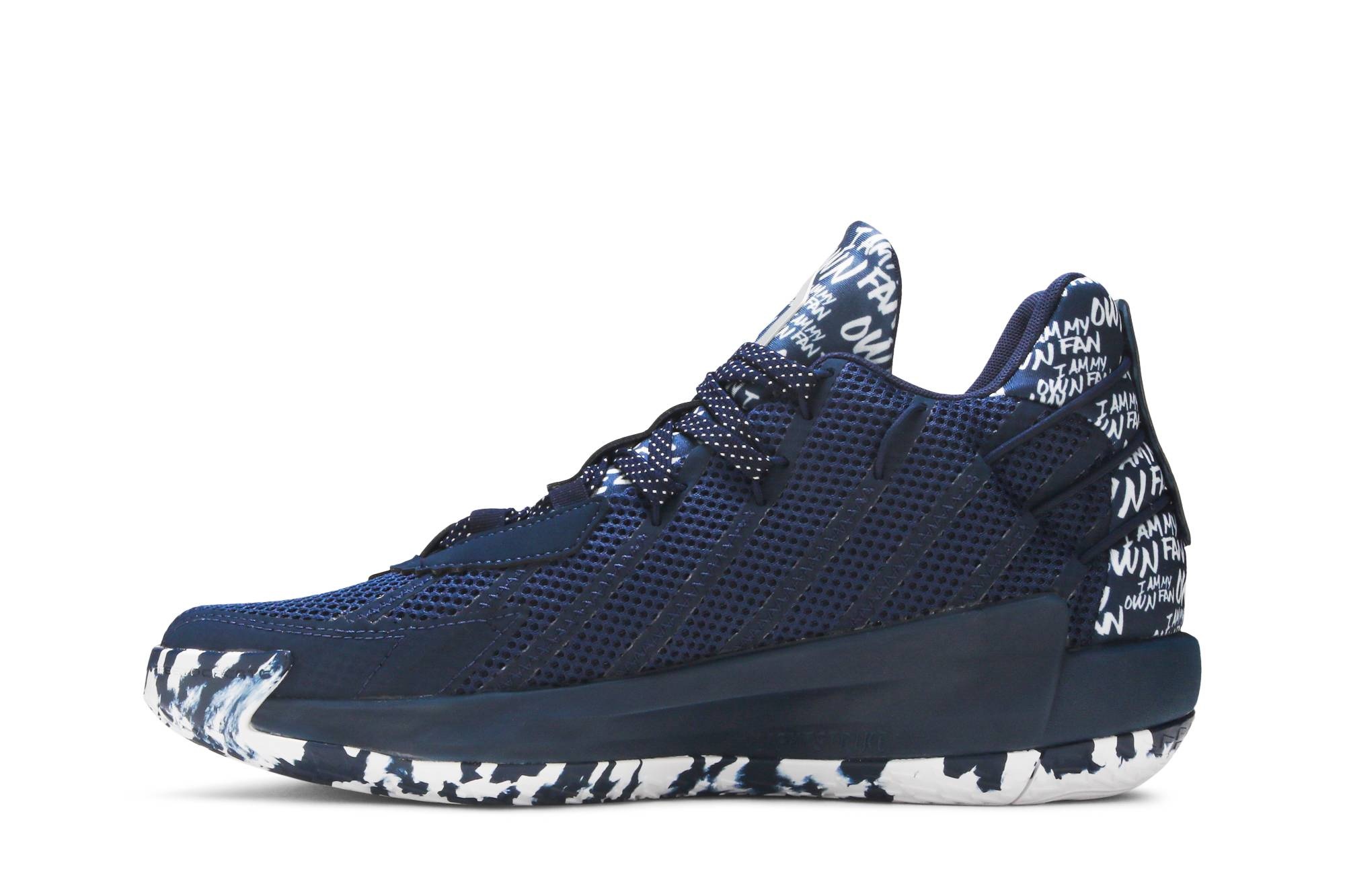 Dame 7 'I Am My Own Fan - Collegiate Navy' - 3