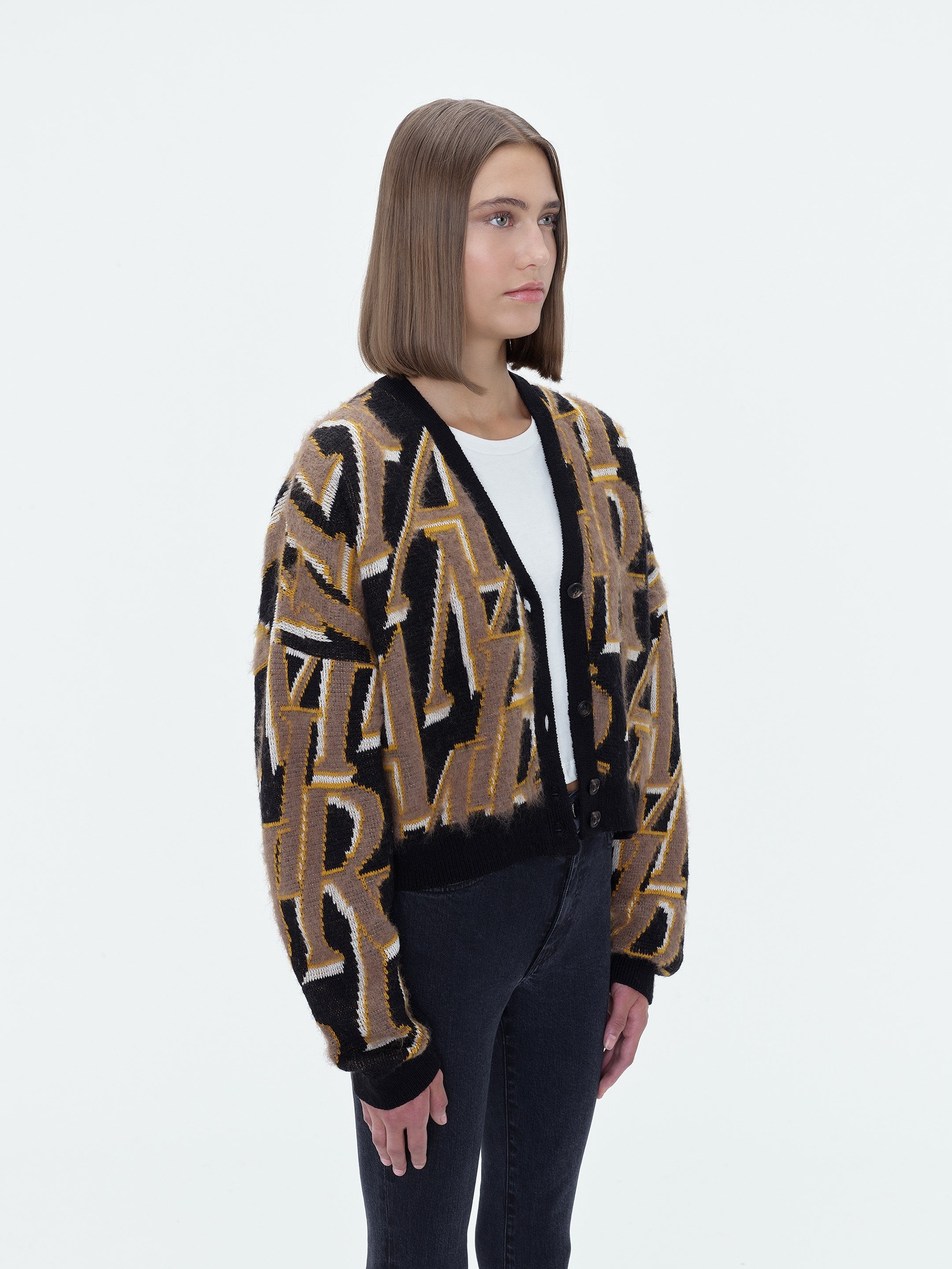 AMIRI REPEAT CARDIGAN - 4