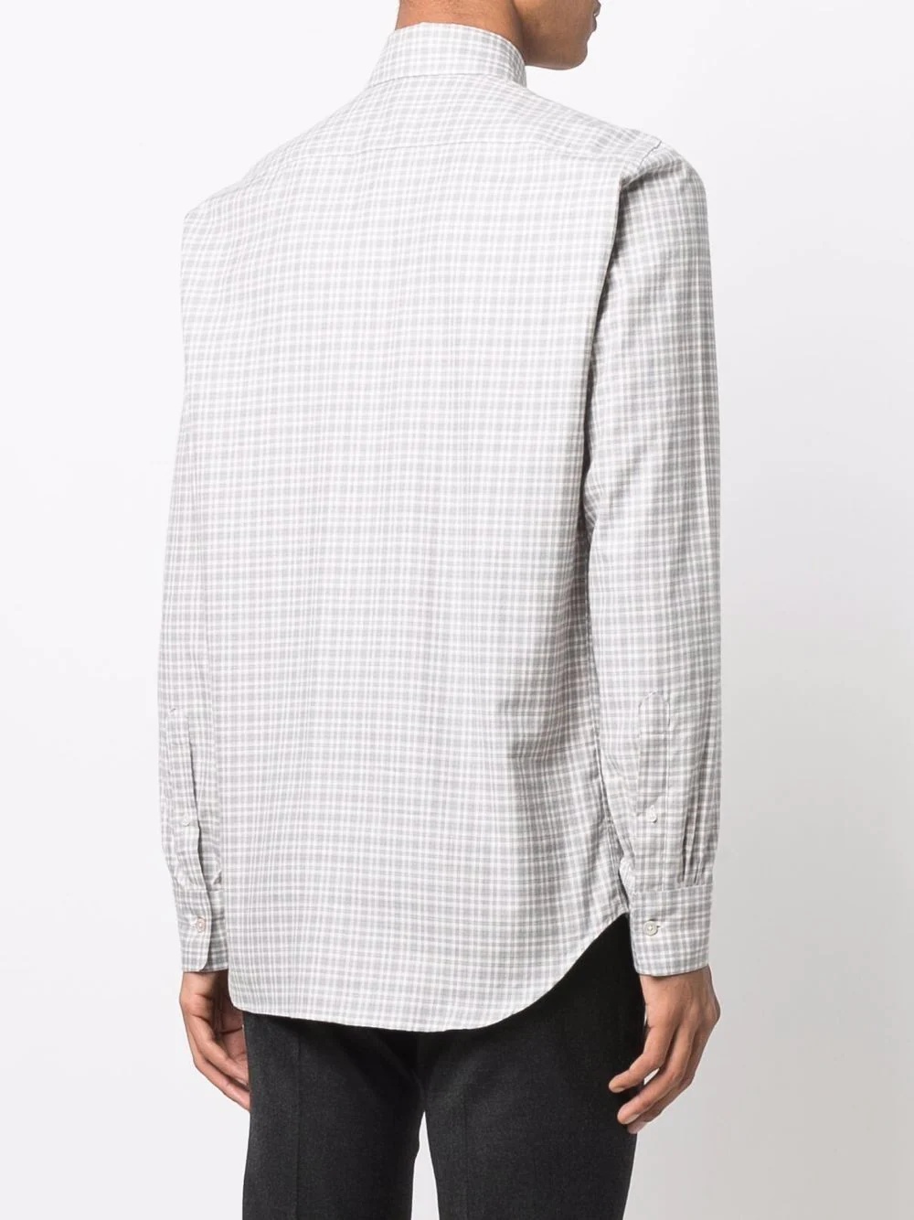 check button-down shirt - 4