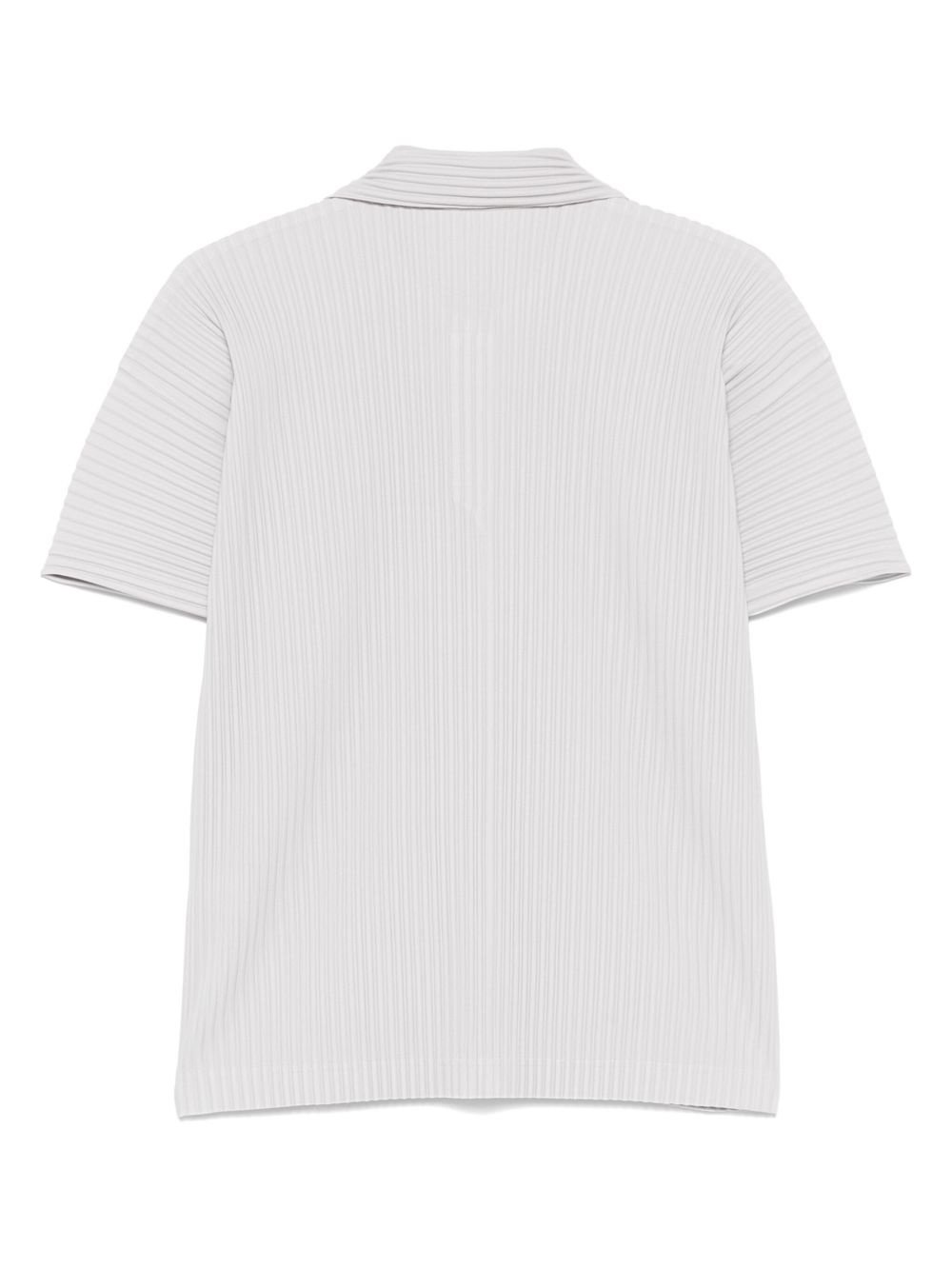 pleated polo shirt - 2