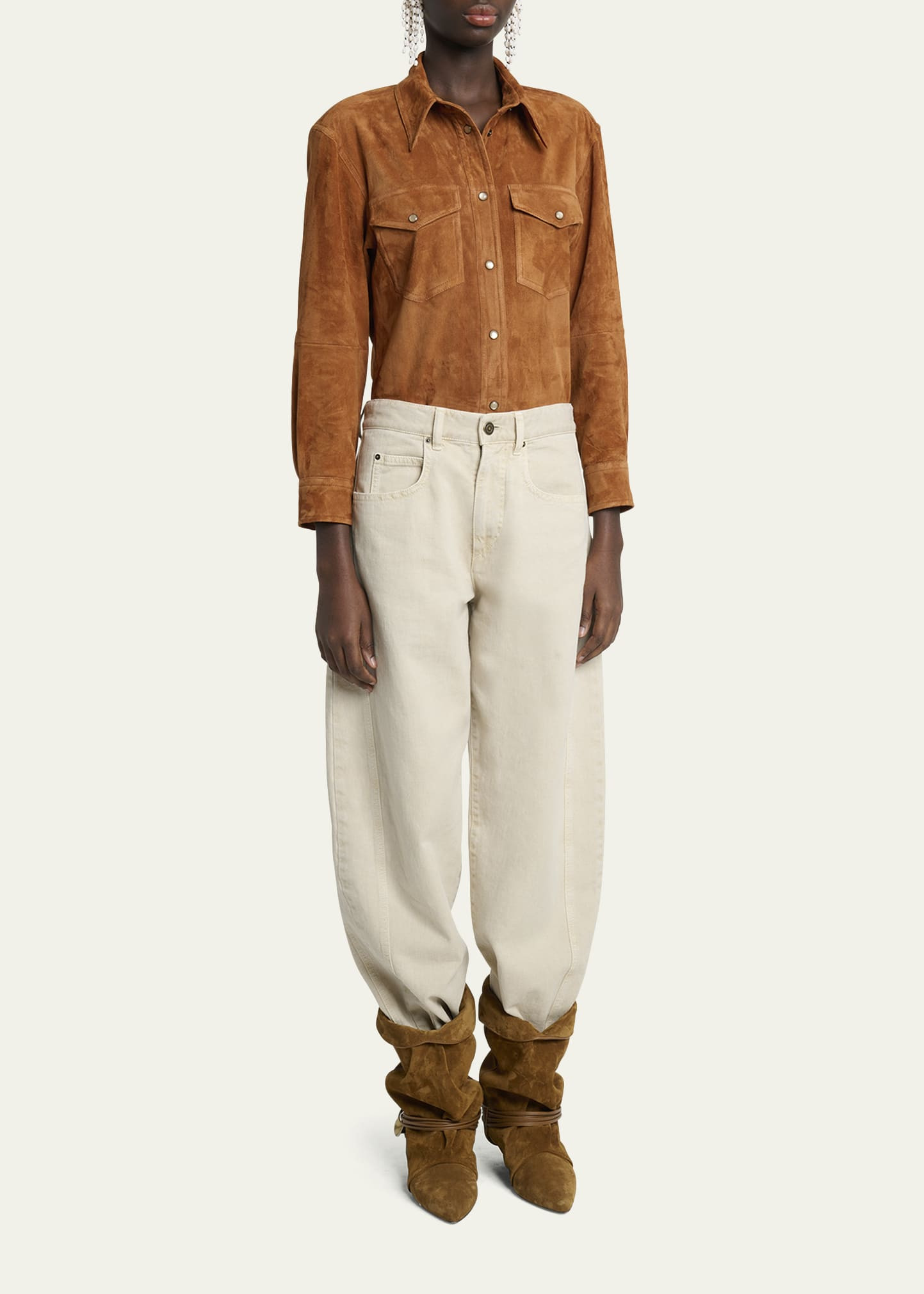 Delcia Suede Jacket - 2