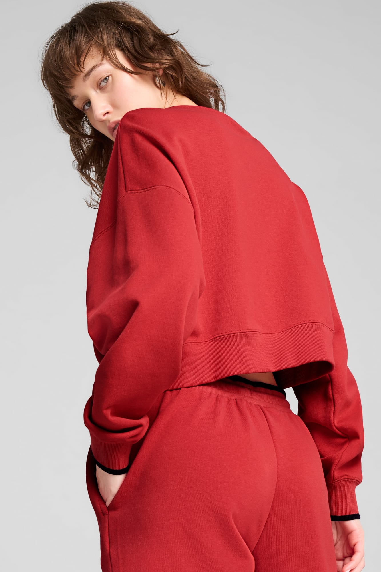 ROAD TO UNITY Women's Oversized Crew Sweatshirt - 6