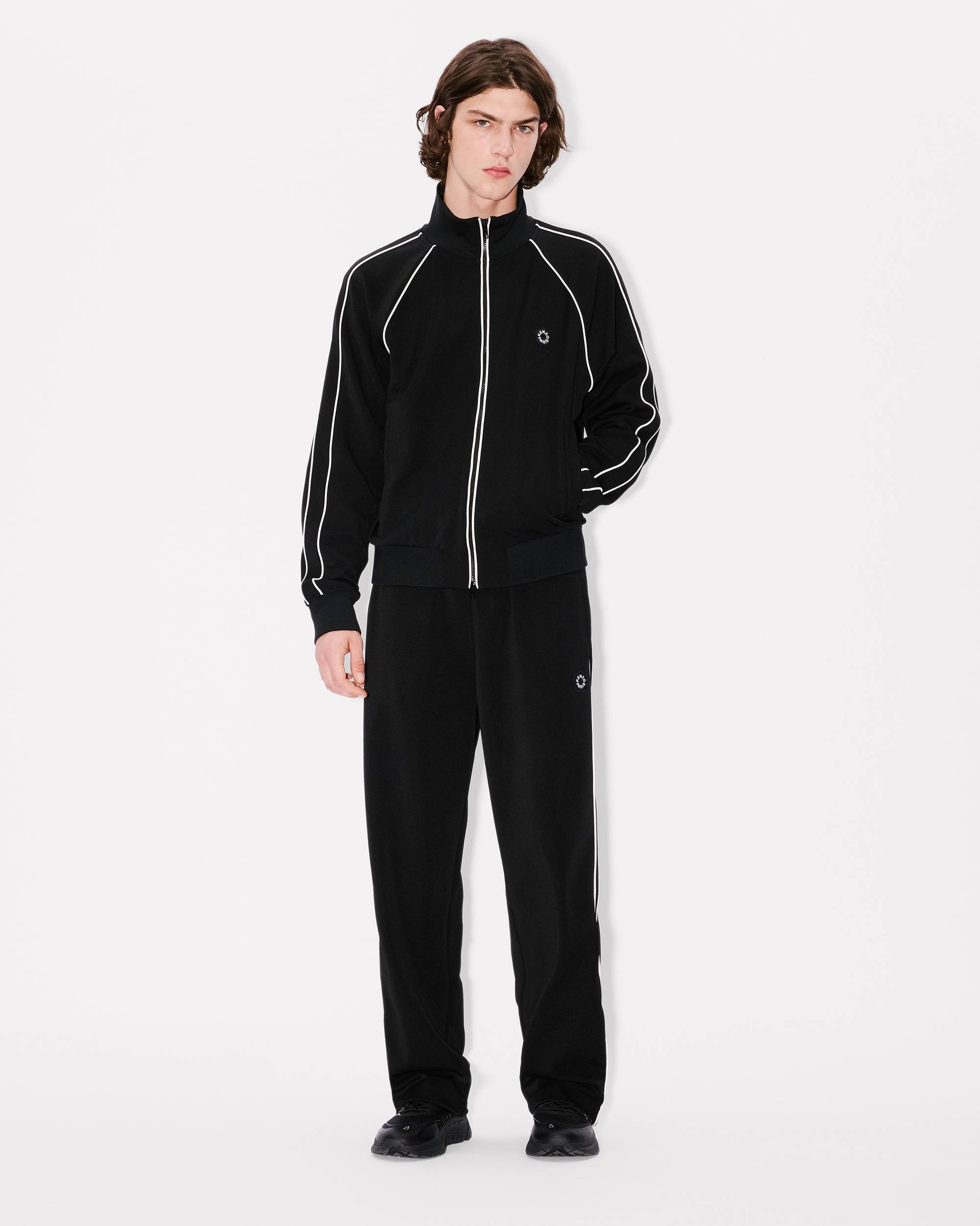 'Boke Flower 2.0' embroidered tracktop - 5