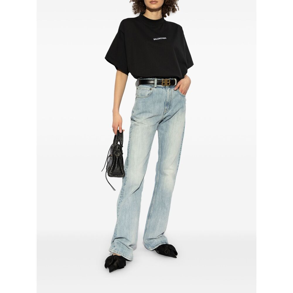 Balenciaga Black Tops - T-Shirts & Jerseys Women - 3