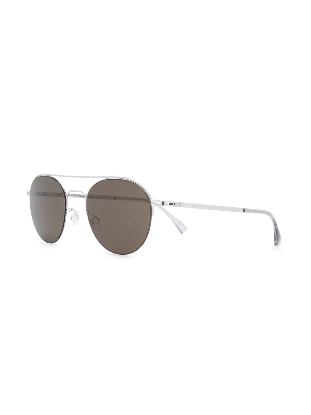 round-frame tinted sunglasses - 2