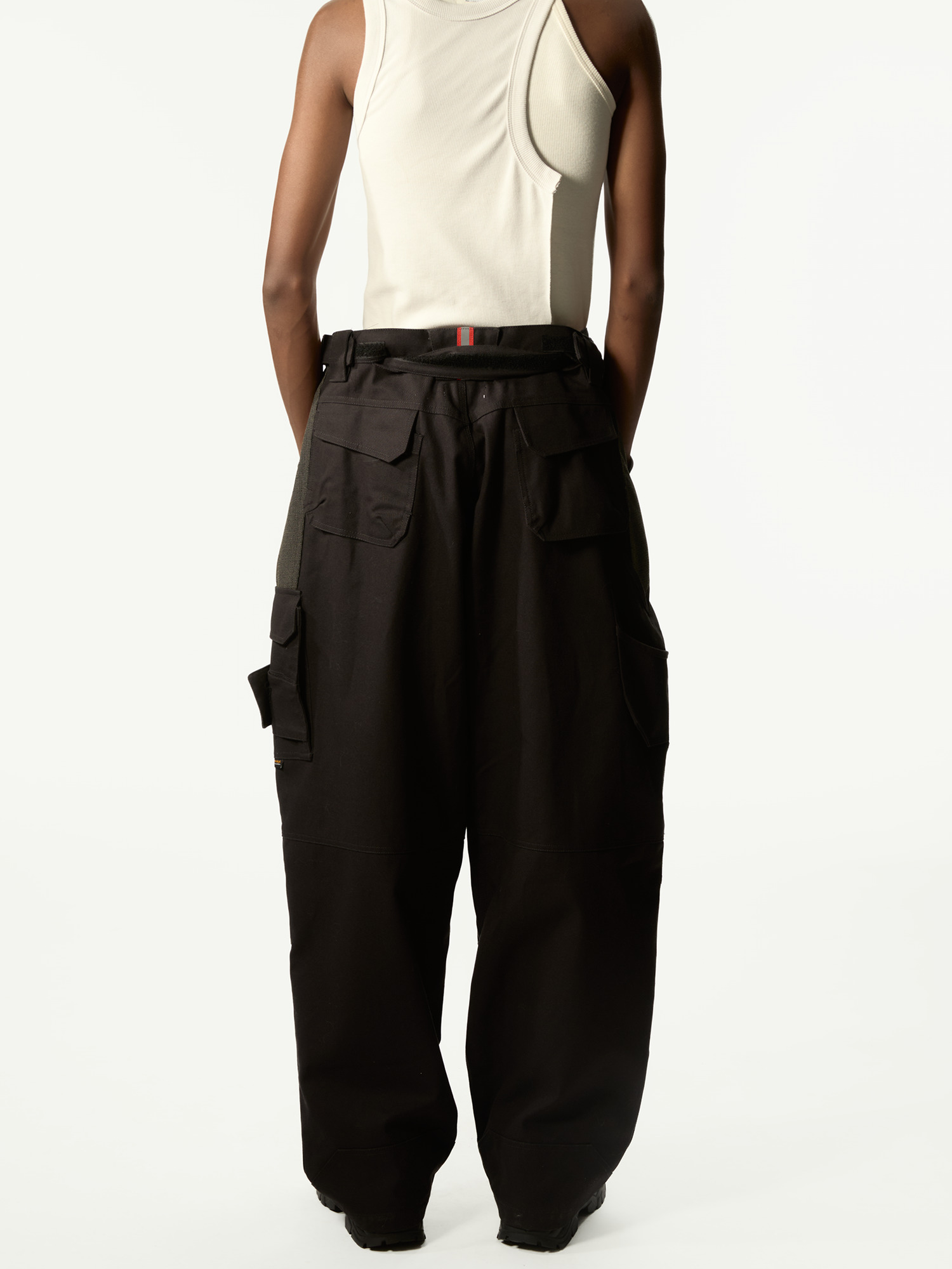 U-Power Cargo Pants Black - 3