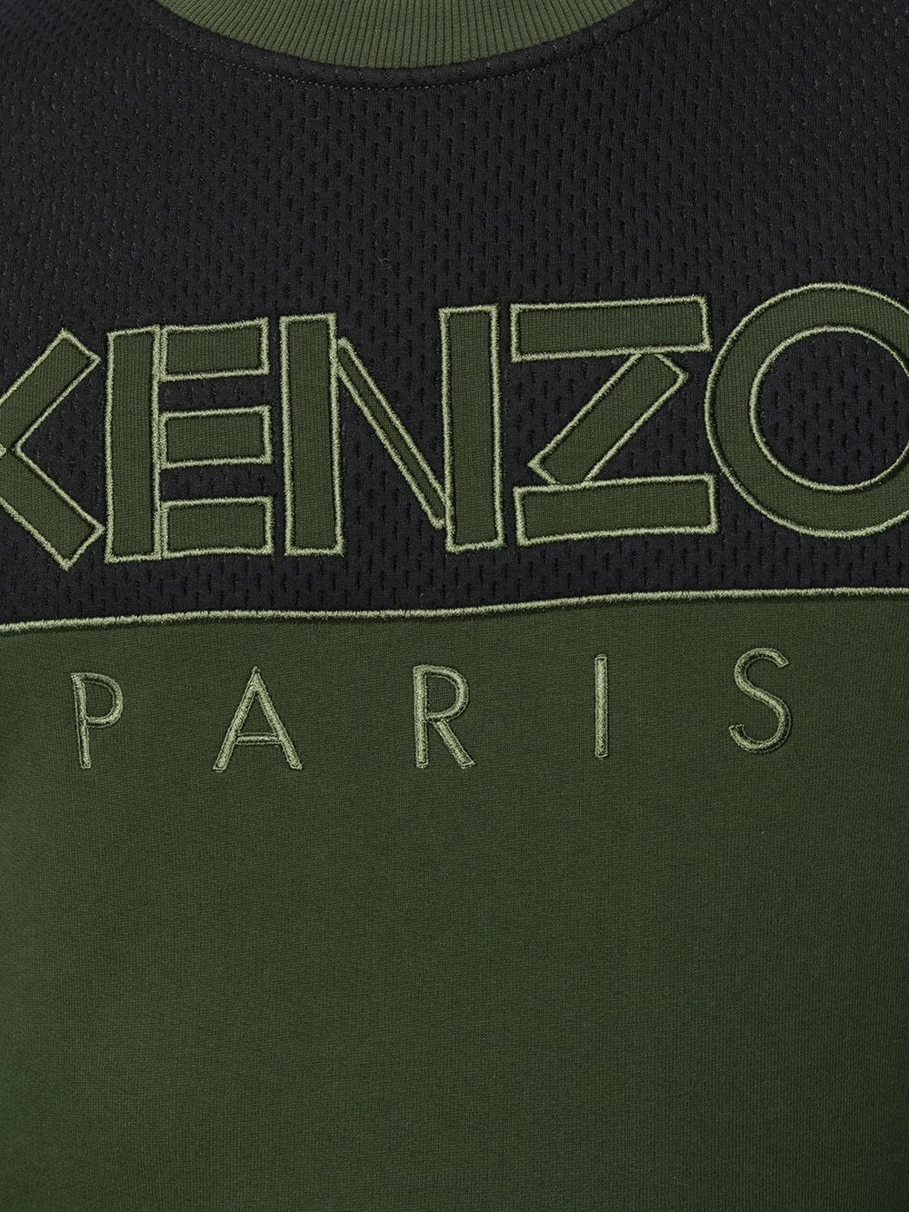 mesh panel sweatshirt - 5