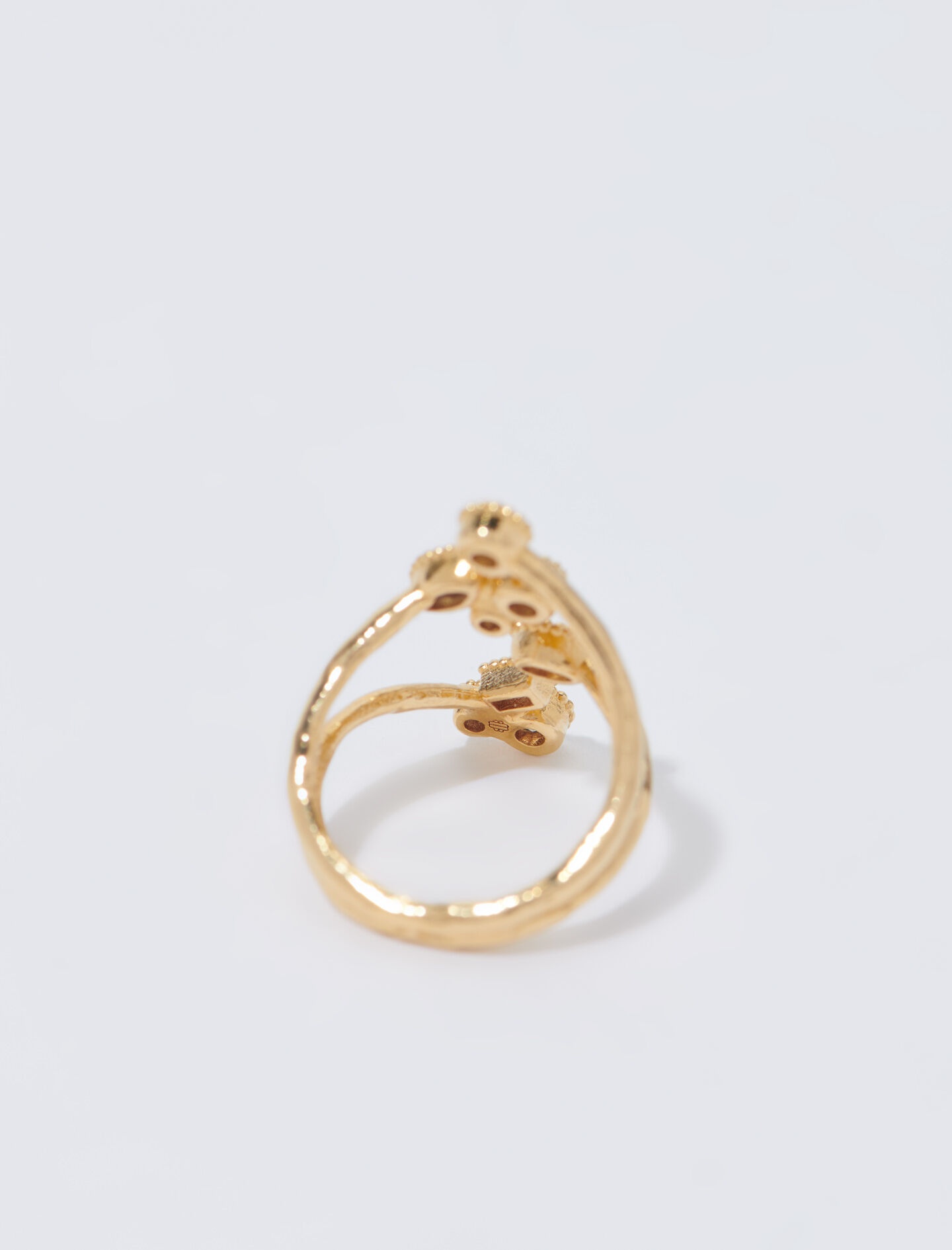 Rhinestone-embellished ring - 4