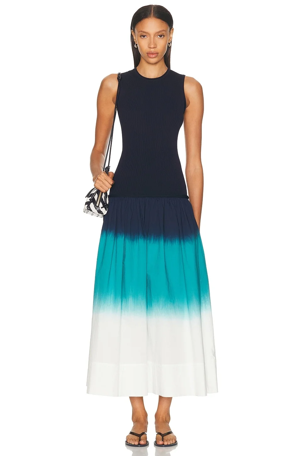 Novo Knit Combo Dress - 1