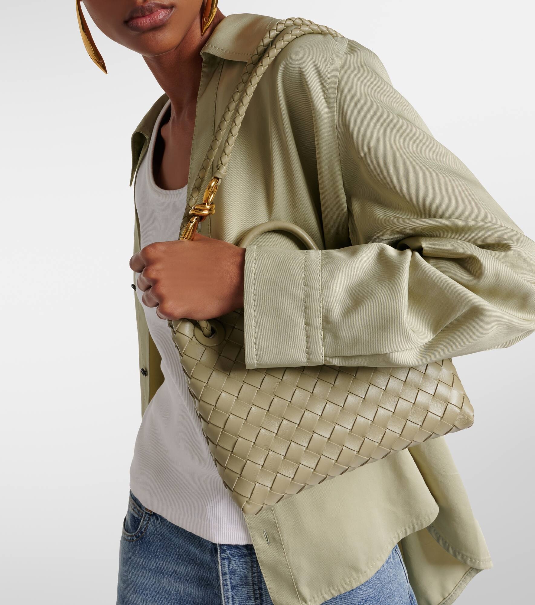Andiamo Small leather tote bag - 7