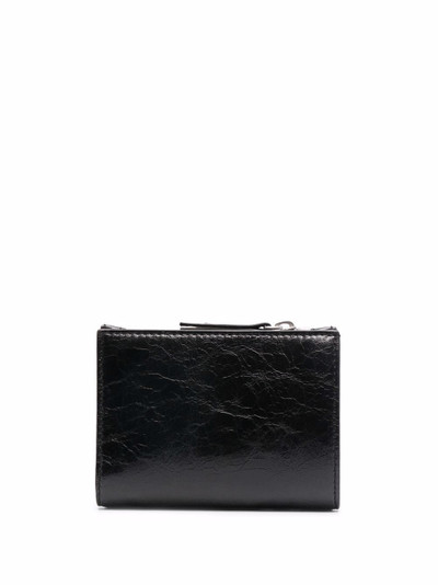 Palm Angels crinkled logo wallet outlook