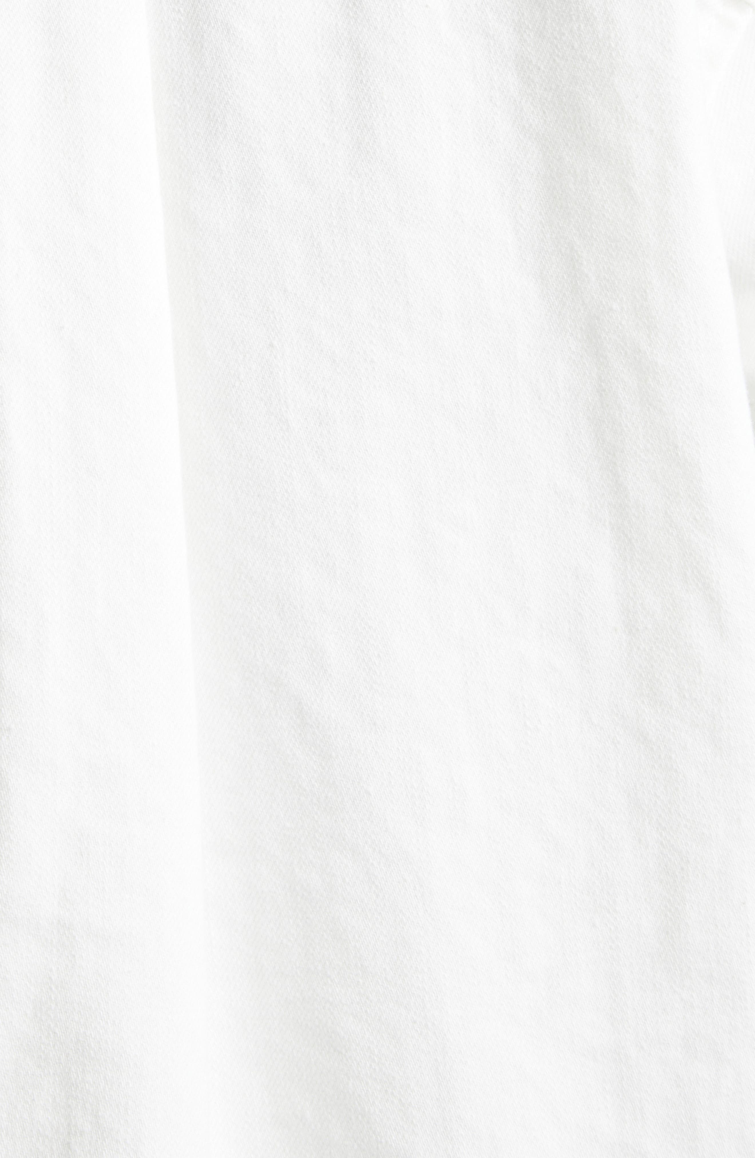 Jil Sander Crop Flare Leg Jeans in Optic White at Nordstrom - 7